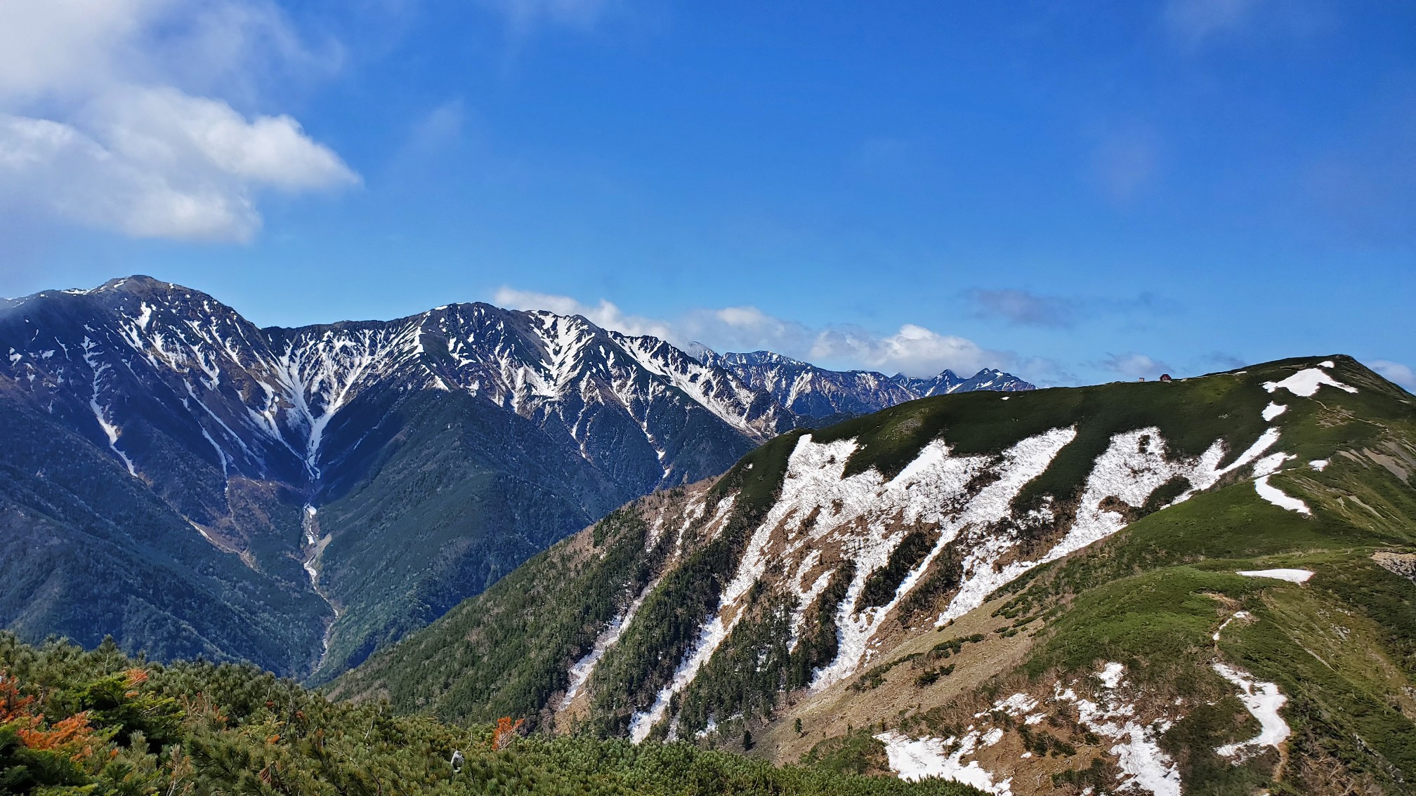 烏帽子岳 前小河内岳 小河内岳 くらのすけさんの塩見岳 権右衛門山 蝙蝠岳の活動データ Yamap ヤマップ