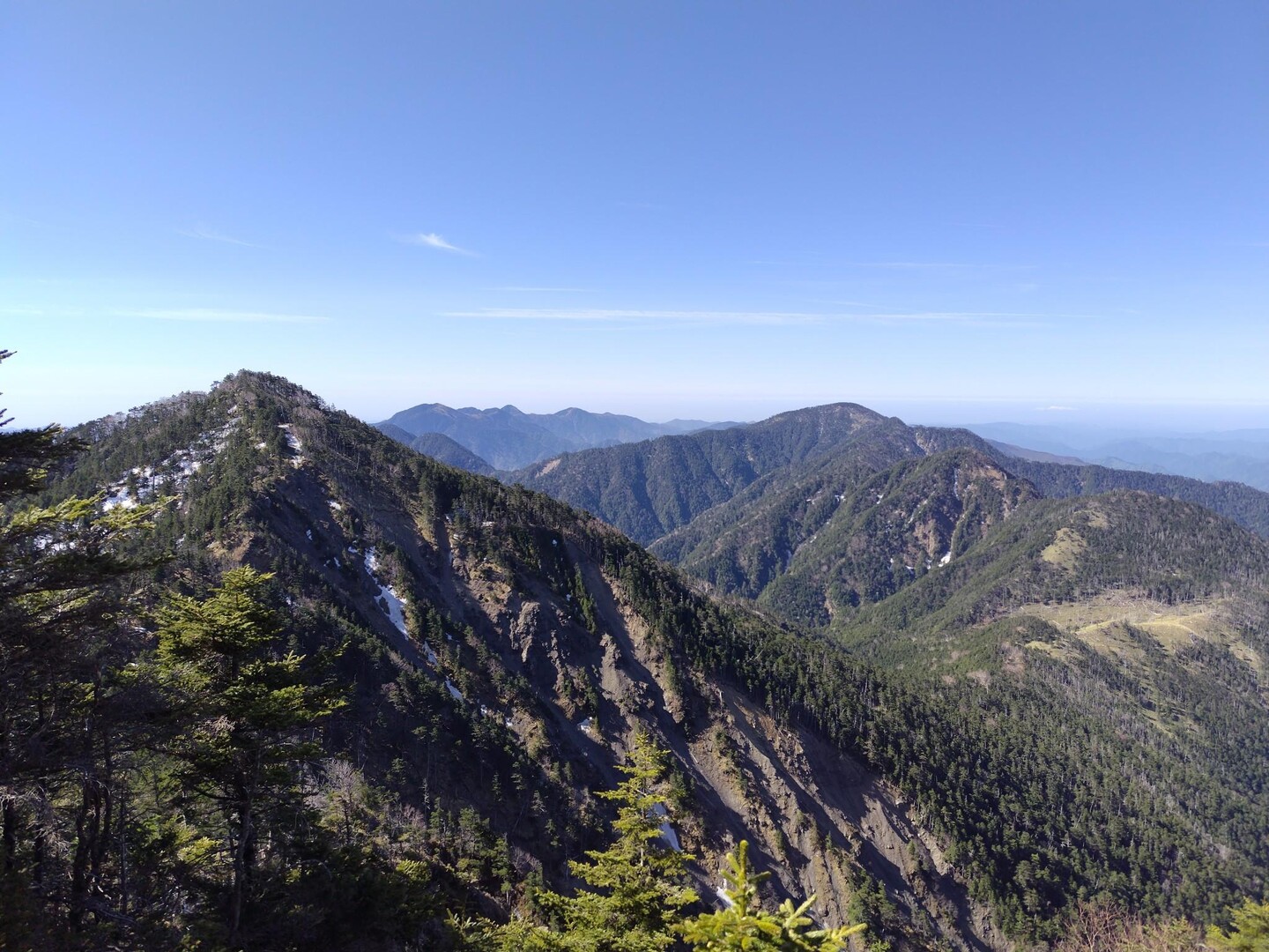 池口岳・鶏冠山 / にっしーさんの池口岳・加加森山・光岳の活動データ YAMAP / ヤマップ