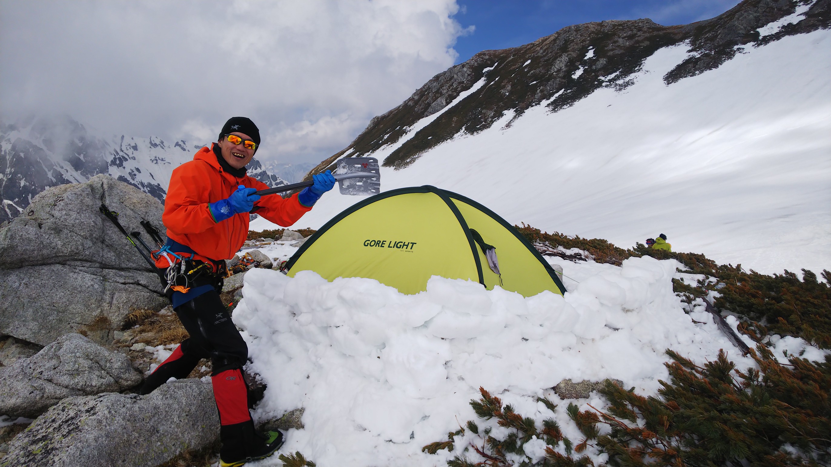 05 03 過酷な現場 源次郎尾根 Nyannkoさんの剱岳の活動データ Yamap ヤマップ