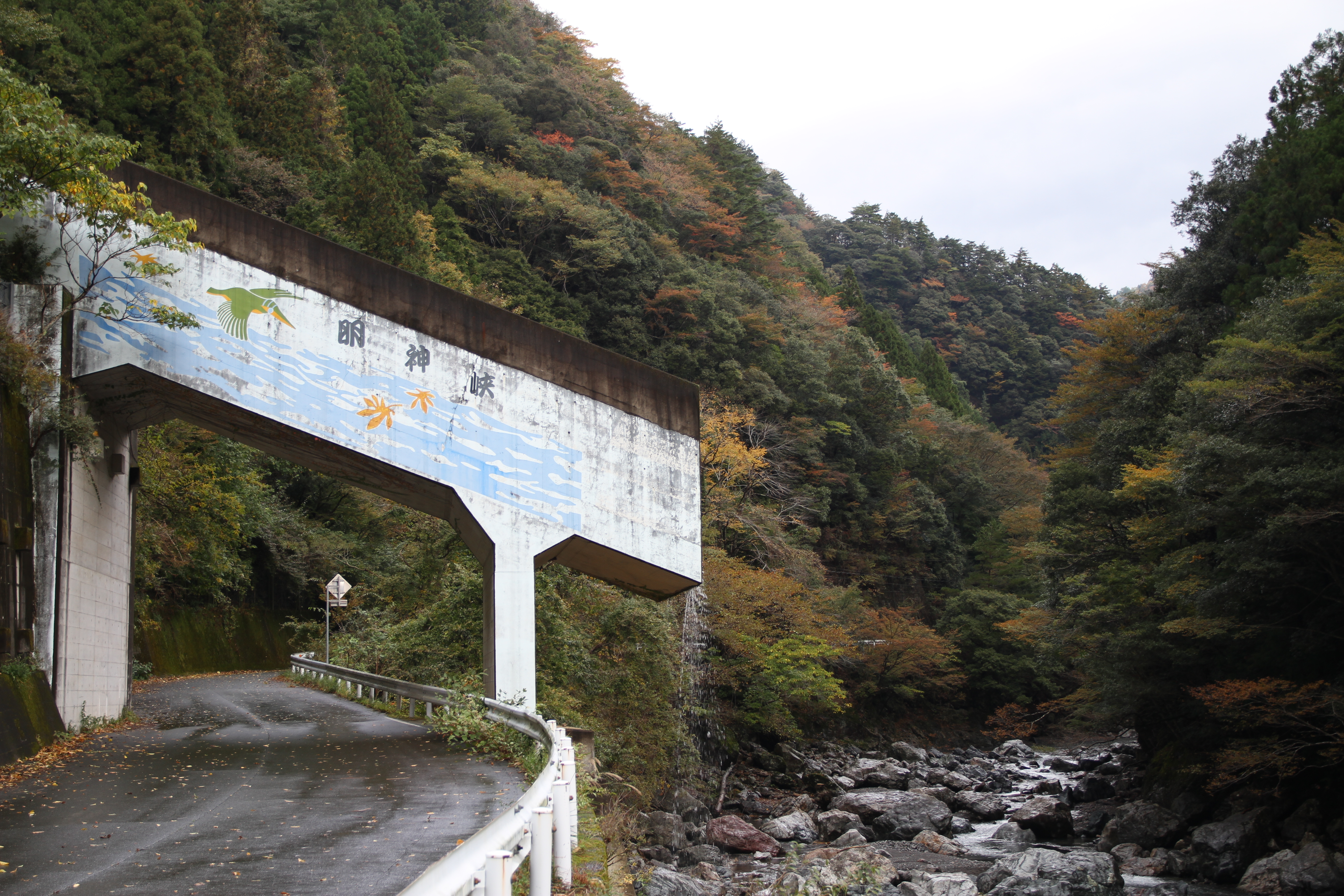 紅葉の明神峡と常光寺山 うっちーさんの常光寺山の活動日記 Yamap ヤマップ