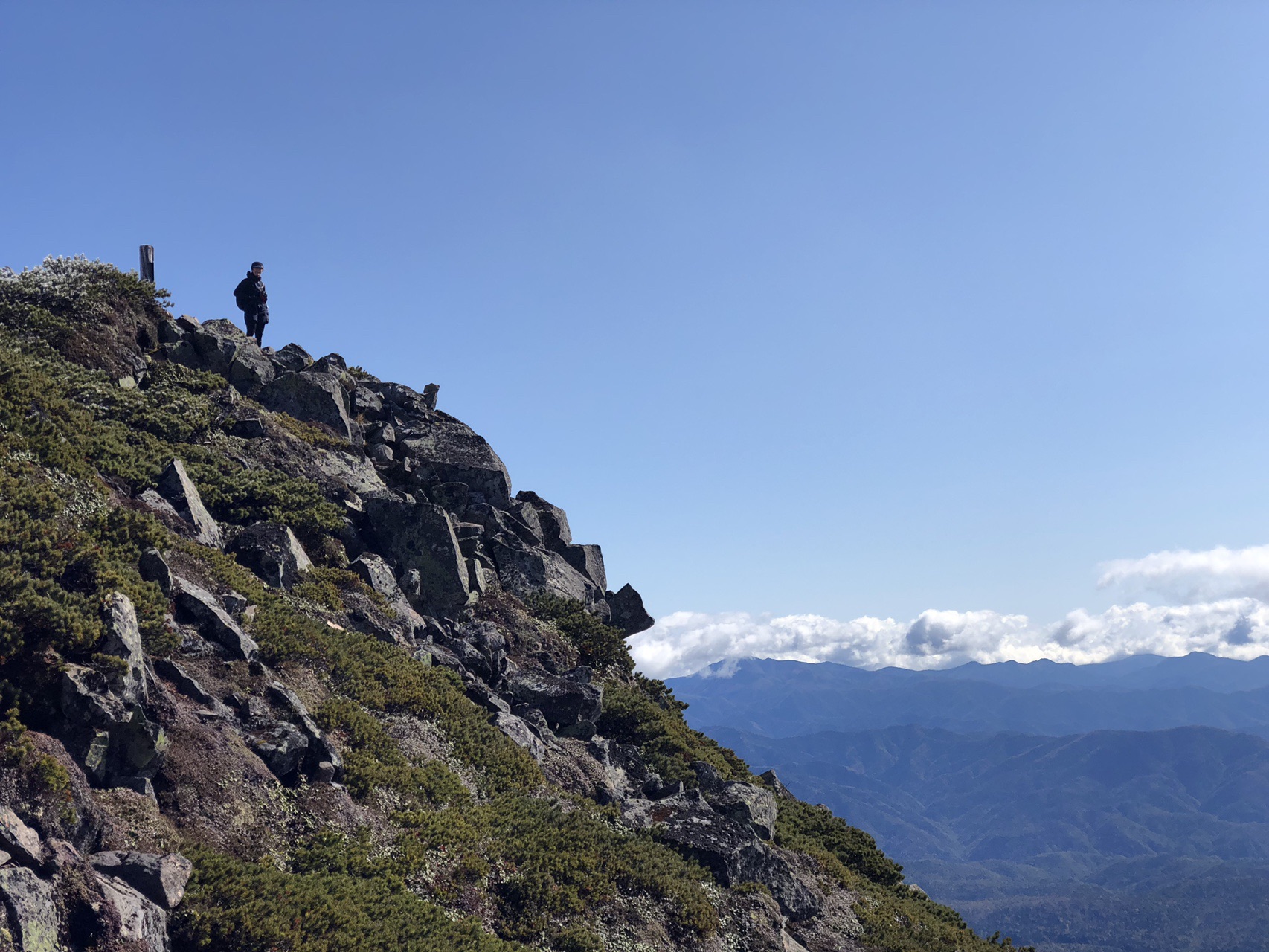 オプタテシケ山 日帰り縦走ピストン いちにいさんの十勝岳 富良野岳 美瑛岳の活動データ Yamap ヤマップ