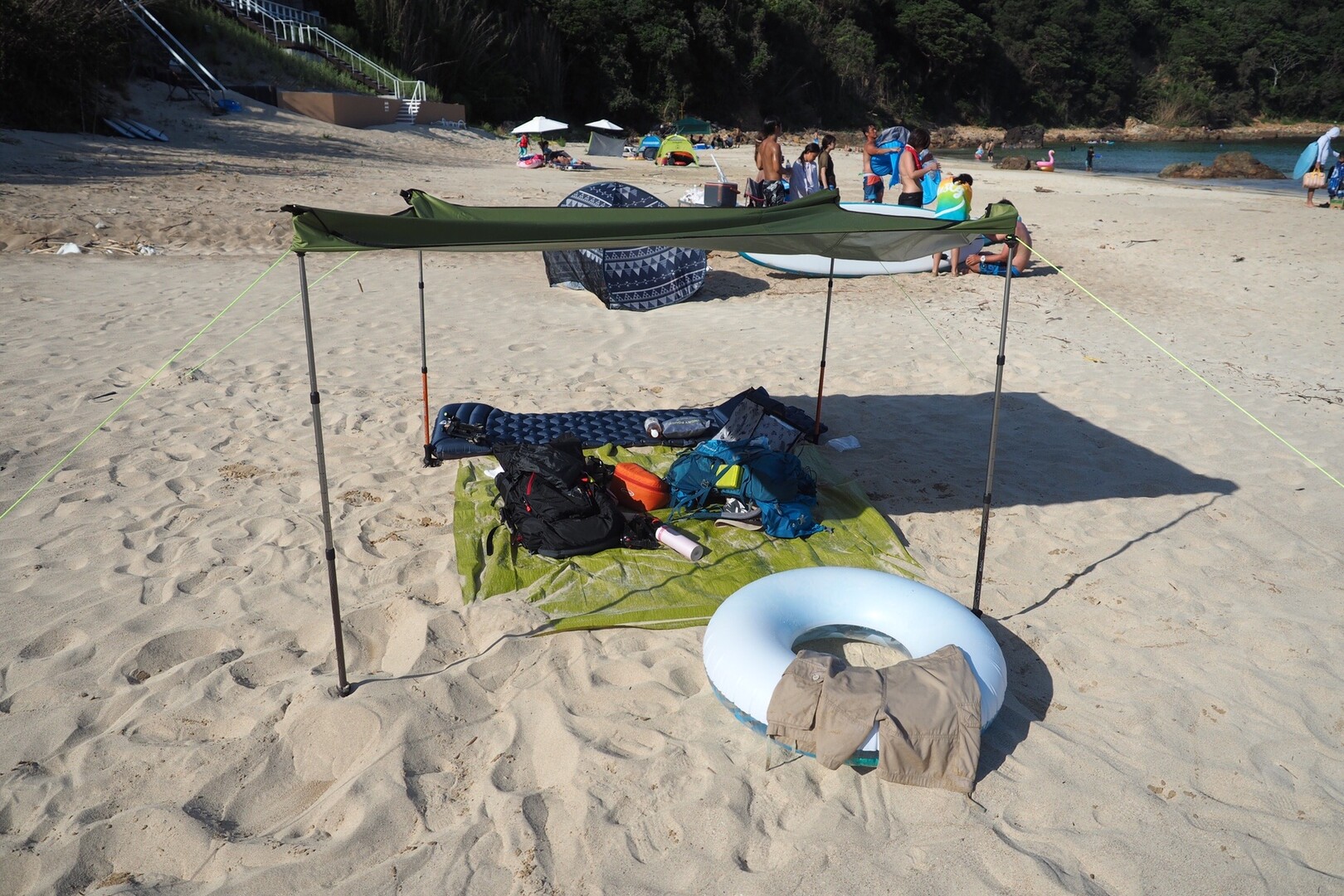 登山の知識をフル活用してみる。<br>
こちらはホッタテ小屋