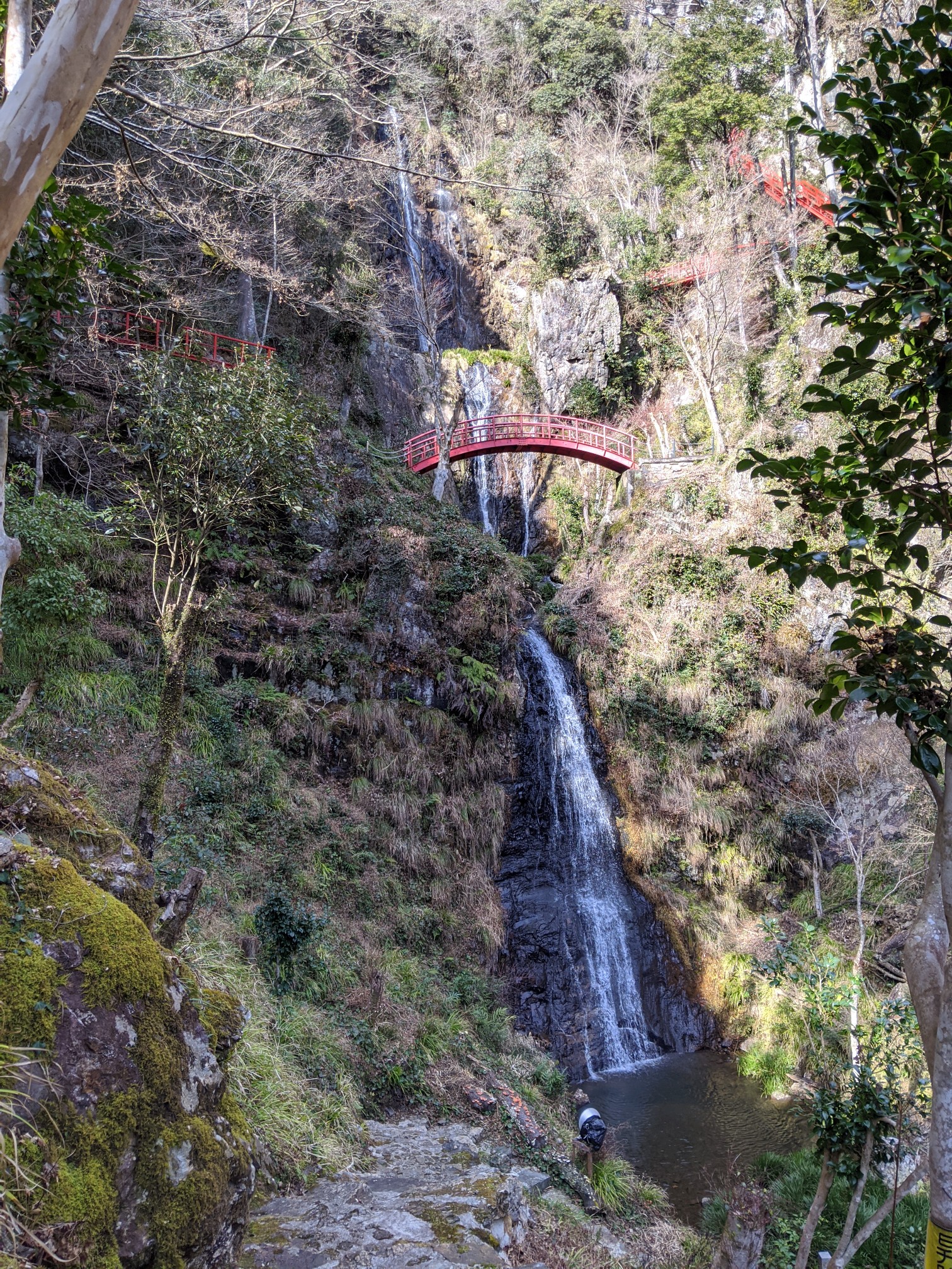 五宝の滝 岐阜県 八百津 久田見 01 19 コンさんの久田見山 砥山 の活動データ Yamap ヤマップ