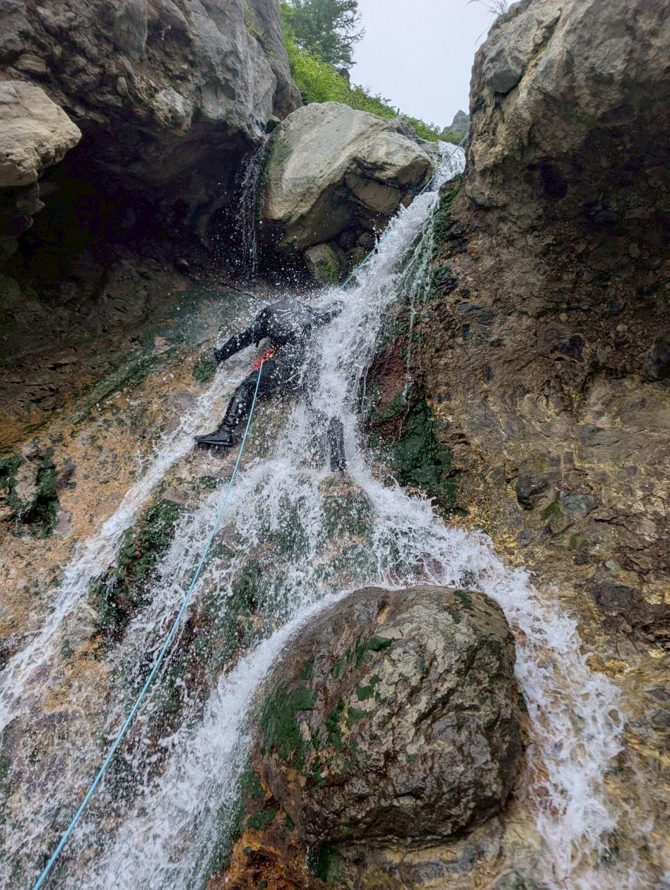 毒水沢（沢登り） -2025-08-16 / コバッチさんの草津白根山・湯釜の