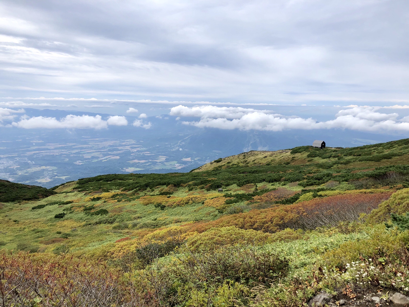 羊蹄山 紅葉ピークまであと少し19 09 14 夏山子さんの羊蹄山 蝦夷富士 の活動日記 Yamap ヤマップ