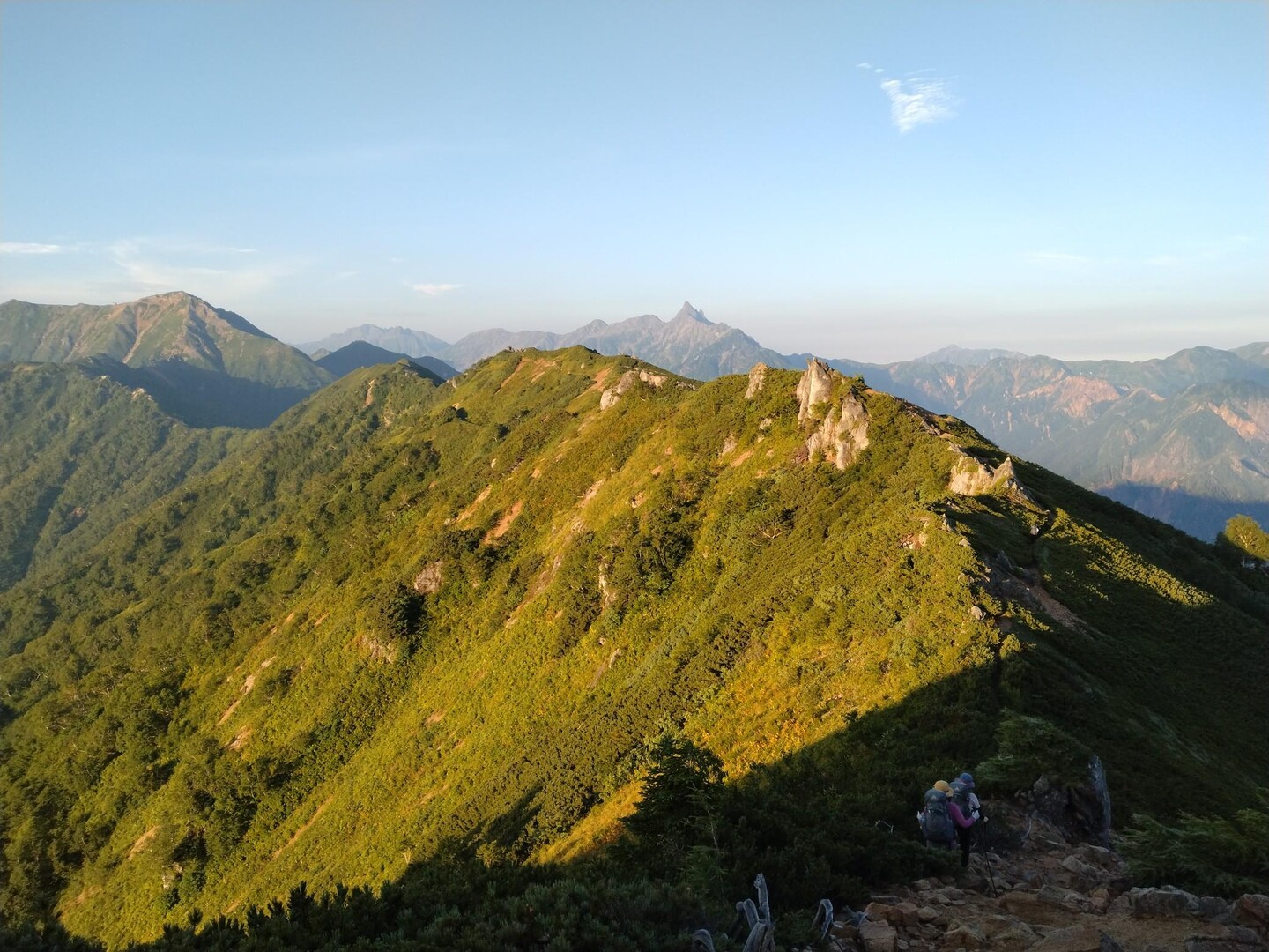 八月の三日間〜燕岳・大天井岳〜 みつきーさんの常念岳・大天井岳・燕岳の活動データ Yamap ヤマップ 4696