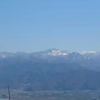 志賀高原方面の山々