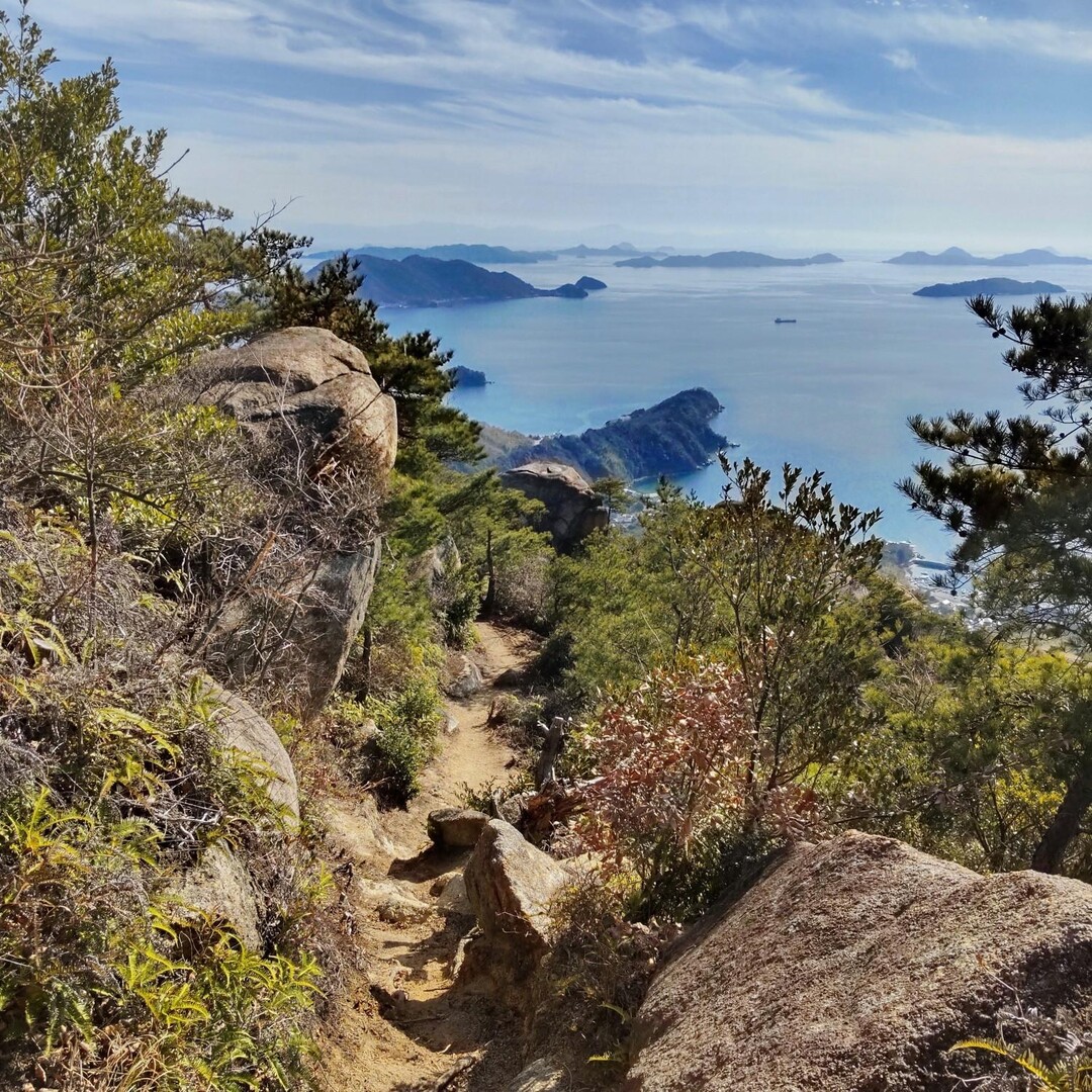 火山(倉橋島) / 火山（倉橋火山）・岳浦山の写真35枚目 / 素晴らしい景色を眺めながらの下山。 YAMAP / ヤマップ