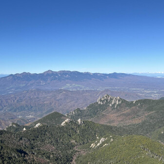 瑞牆山・金峰山 八ヶ岳