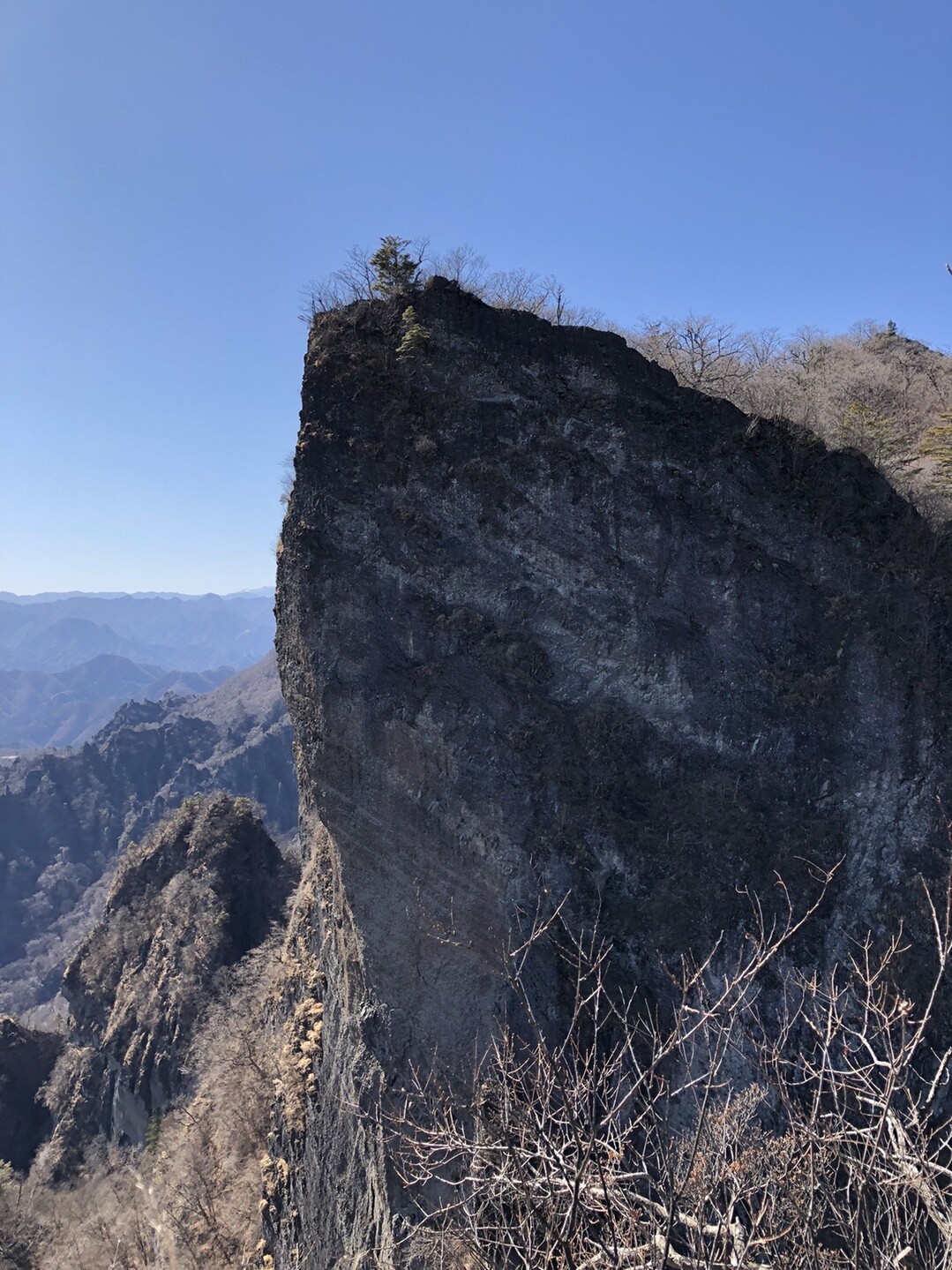 初心者は危険 妙義山 天狗岳 相馬岳 02 17 タカさんの妙義山 天狗岳 相馬岳の活動データ Yamap ヤマップ