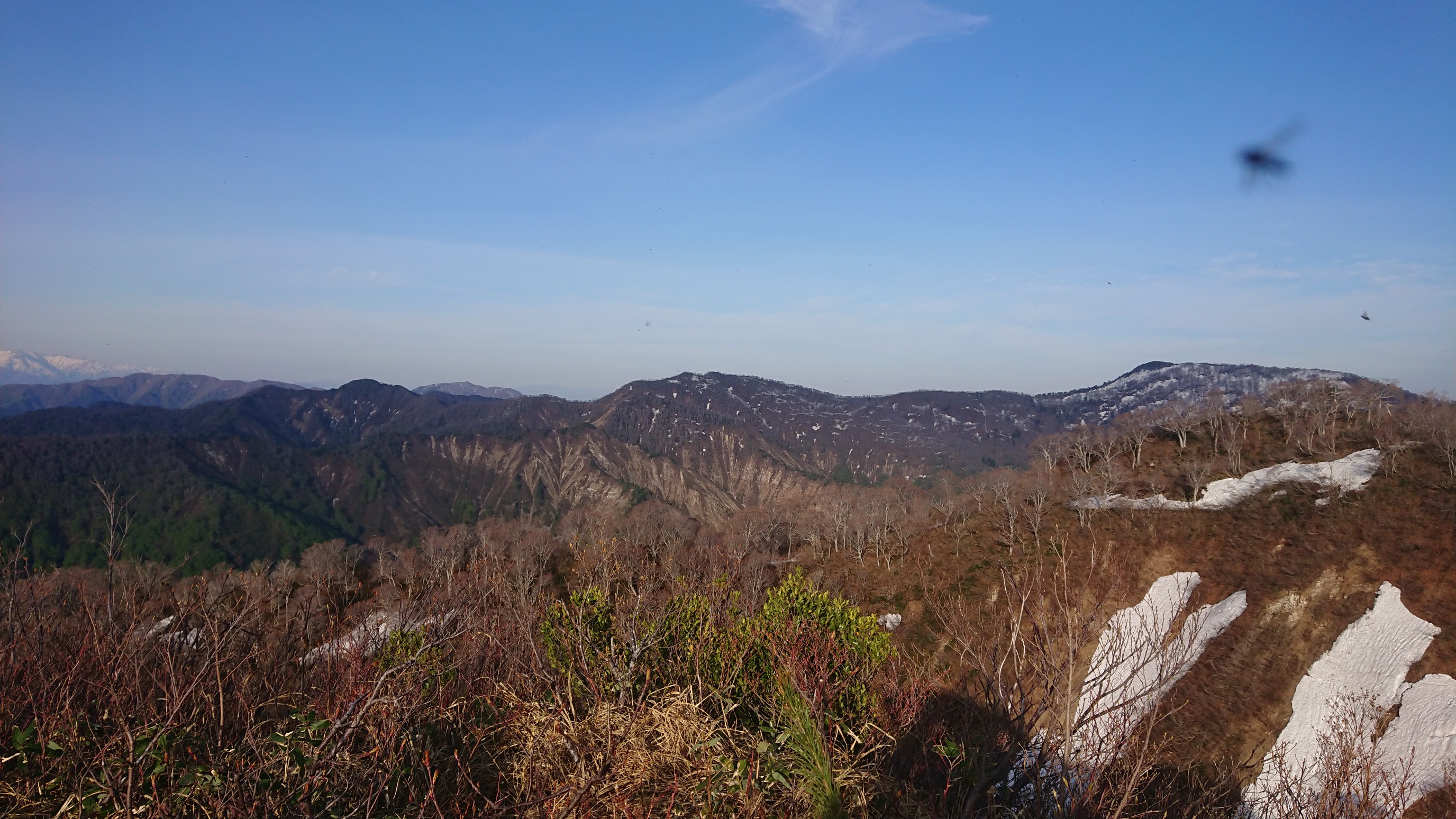木六山・銀次郎山 銀次郎から五剣谷
