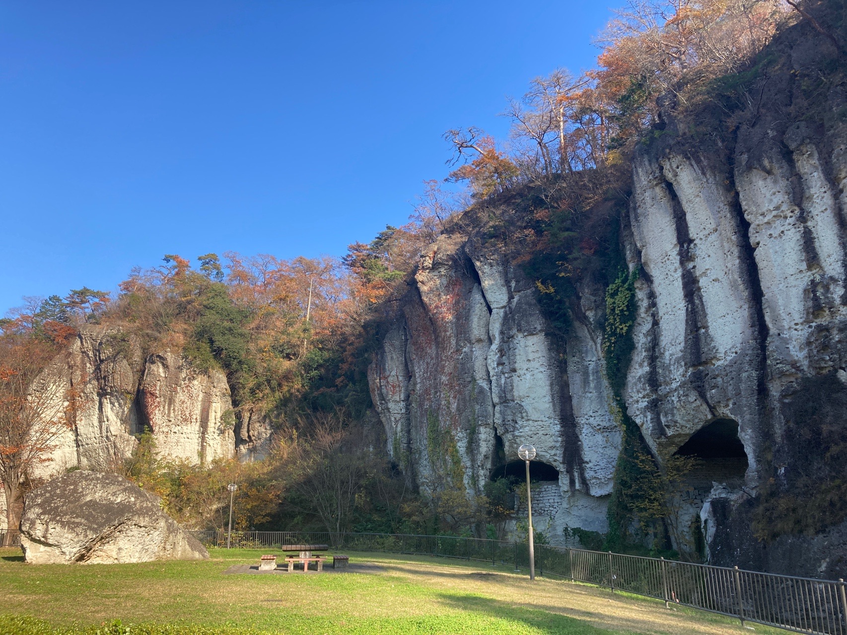 大谷資料館 大谷景観公園 大谷磨崖仏 11 22 ツバサさんのウォーキングの活動データ Yamap ヤマップ