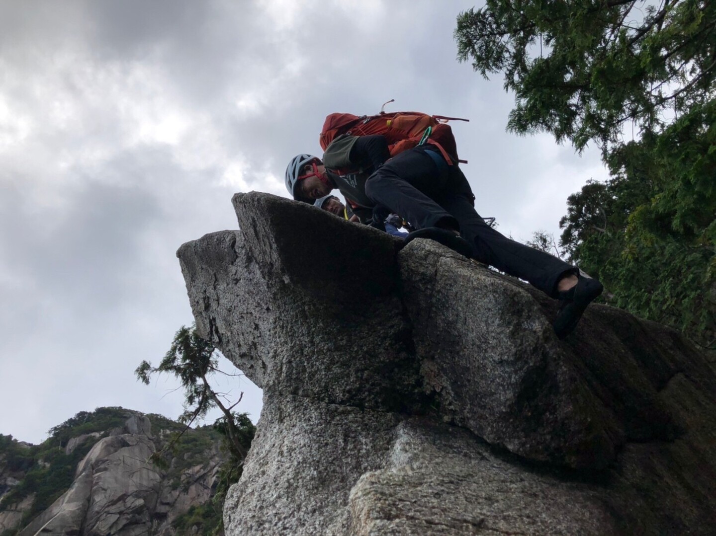 初めての藤内壁。 / さくちゃんさんの御在所岳（御在所山）・雨乞岳の活動データ YAMAP / ヤマップ