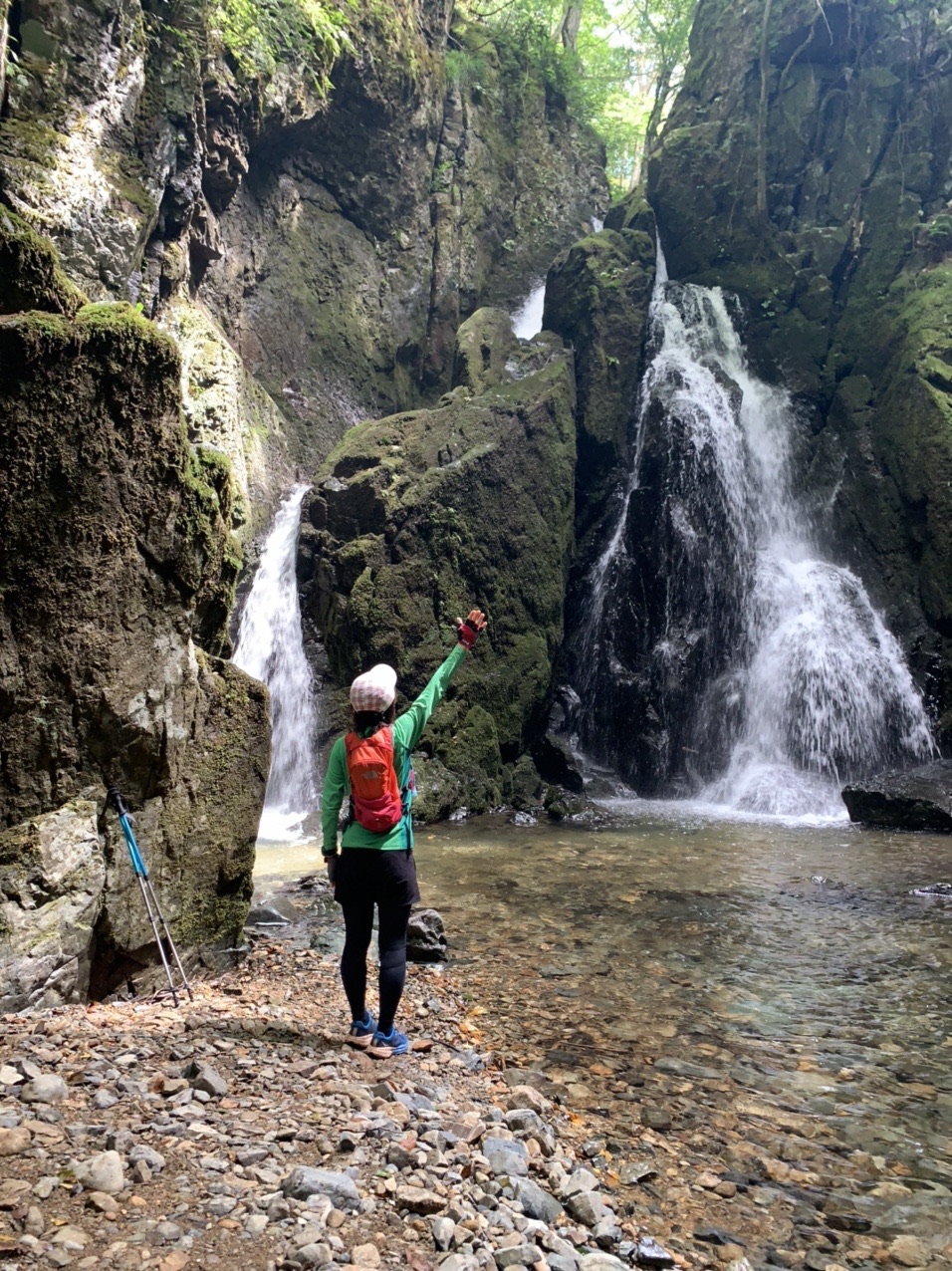 涼を求めて 山乗渓谷 不動滝 津黒山 倫さんの津黒山の活動データ Yamap ヤマップ