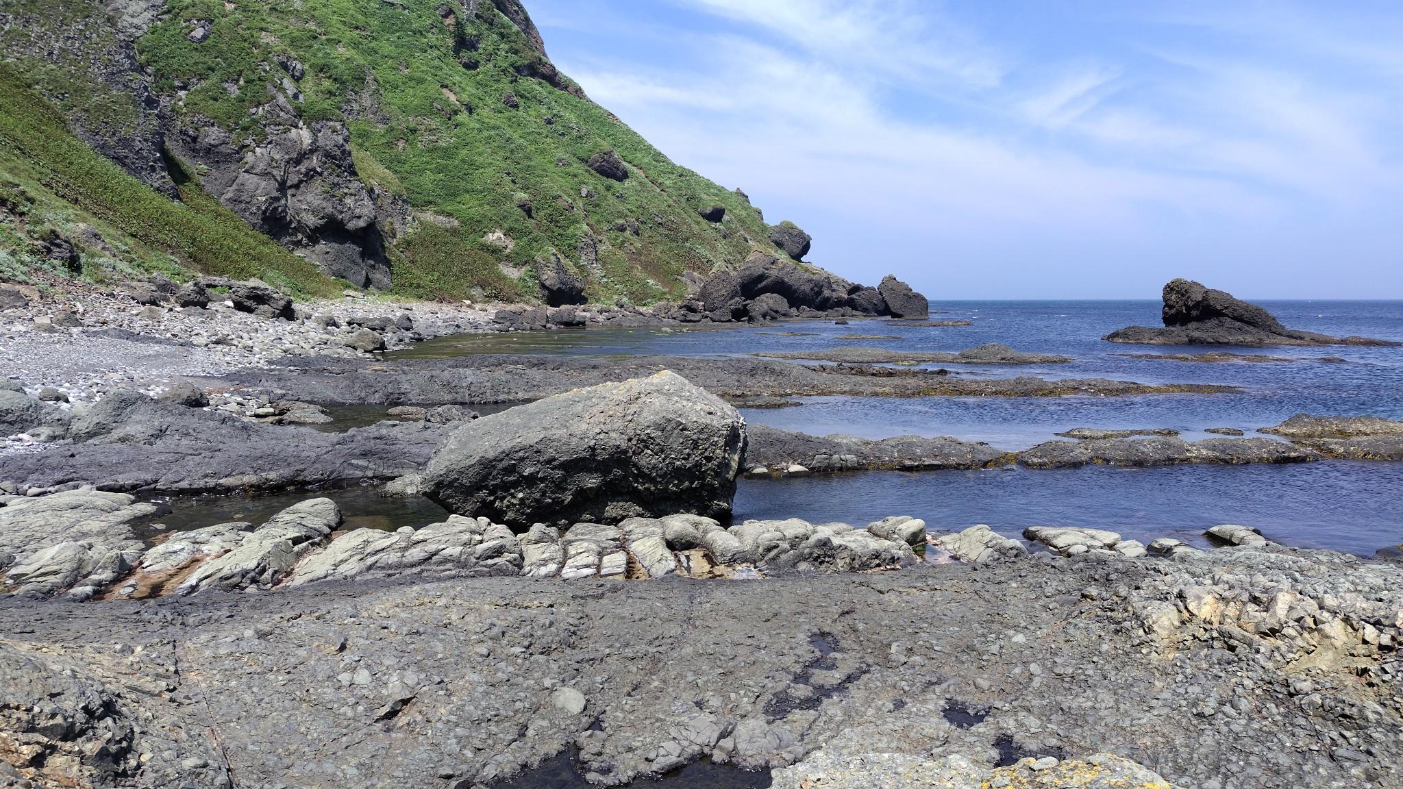 潮位が低ければまっすぐ進めるはず。潮位によって歩ける場所が変わってくるので、歩行の疲労度も変わってきます。