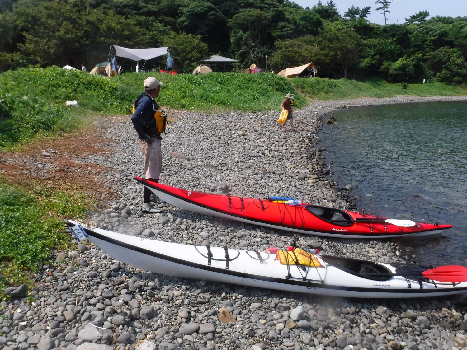 ぶらカヤック 島根半島ツーリング1日目 野波 桂島 ハマｋｂｔさんの島根半島の活動日記 Yamap ヤマップ