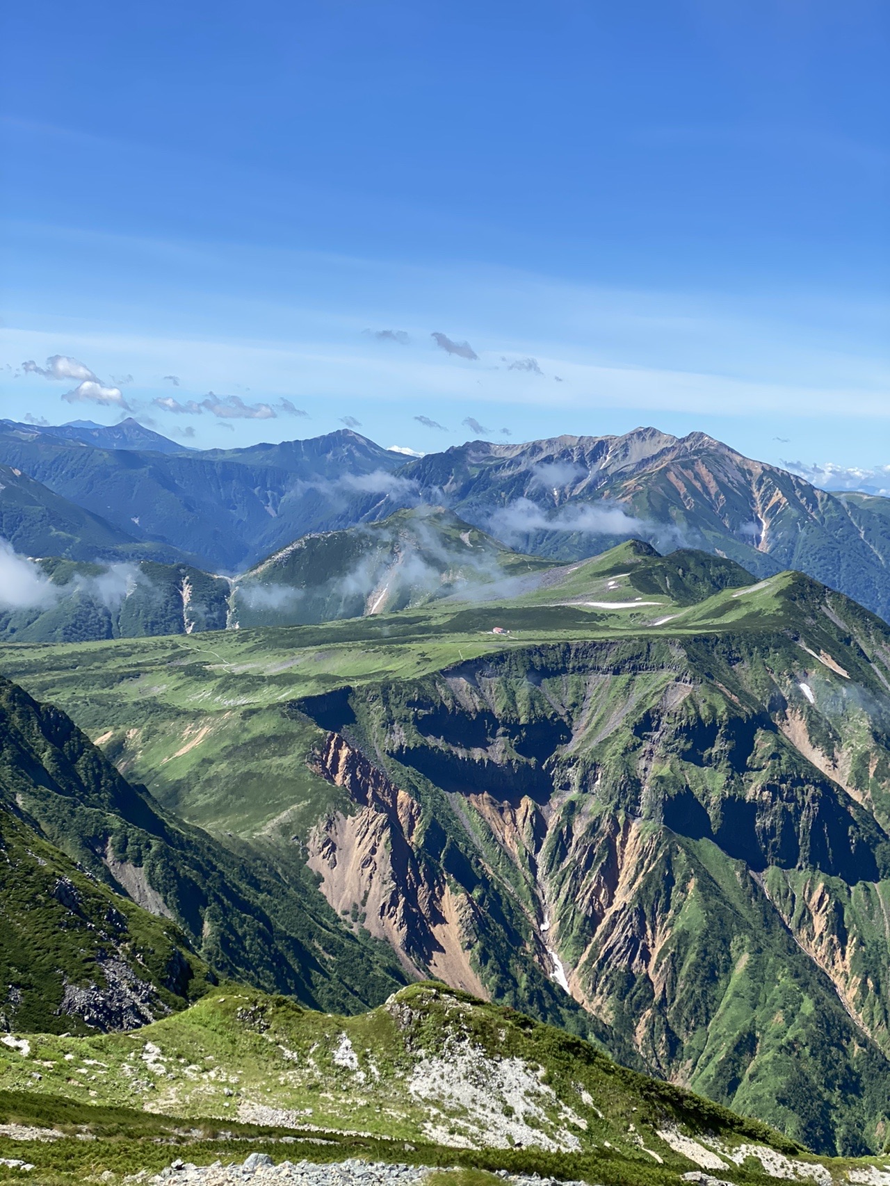 北アルプス遠征 薬師岳 北薬師岳 間山 スゴノ頭 越中沢岳 鳶山 獅子岳 龍王岳 立山 雄山 タカさんの水晶岳 薬師岳 黒部五郎岳の活動データ Yamap ヤマップ