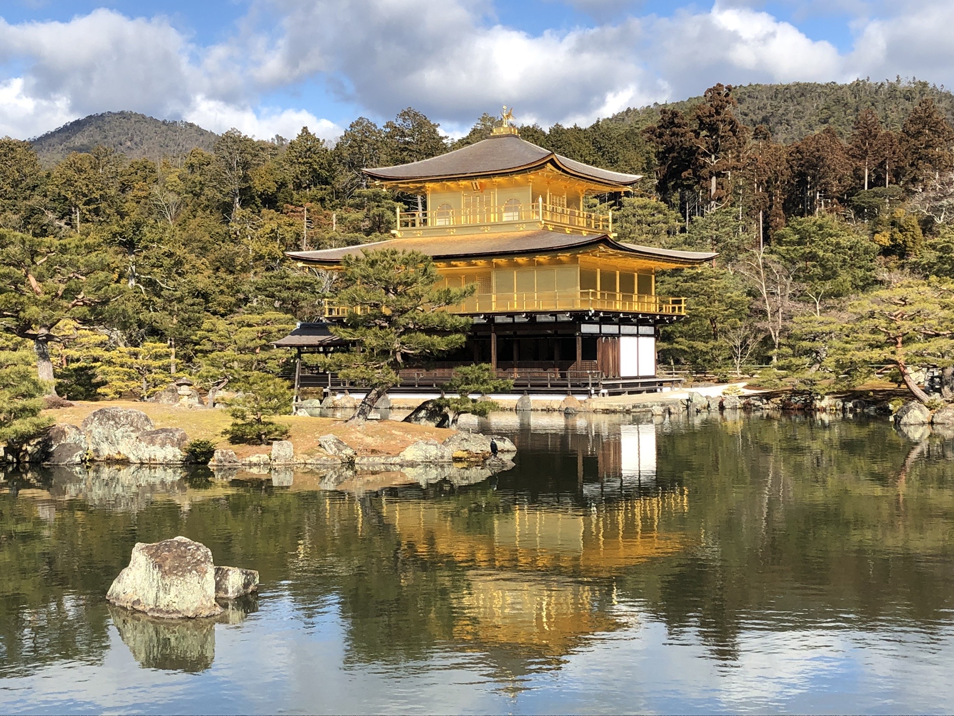 金閣寺の金箔を一人で守る 金箔押師との出会い やまっこさんの十三石山 釈迦谷山 沢山の活動データ Yamap ヤマップ