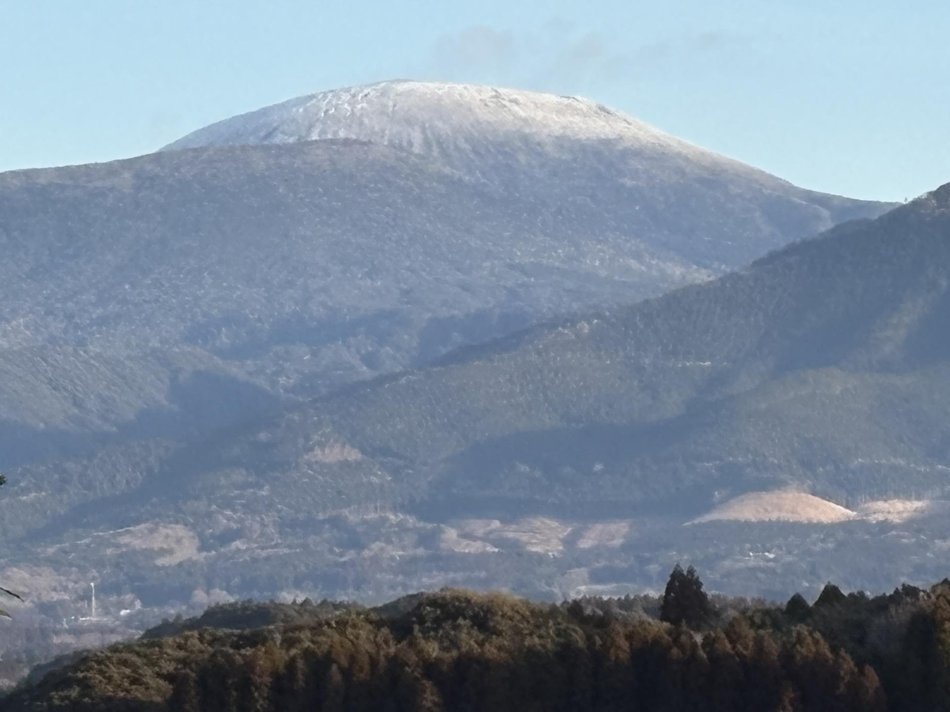 韓国岳は白くなってます☃️