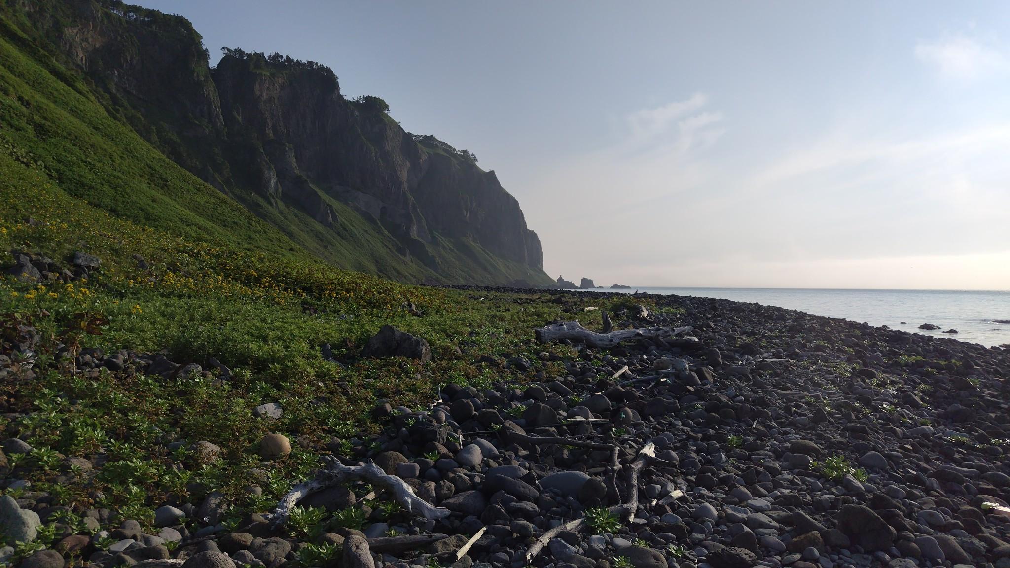 観音岩が近づいてきた。