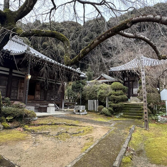 紀泉アルプス・飯盛山・ボンデン山 地福寺さん🙏