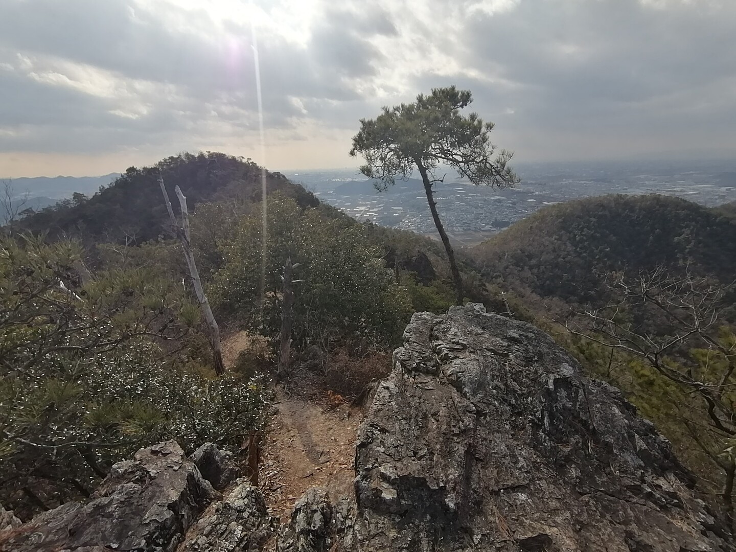 八木山（北尾根）→東海自然歩道（犬山方面へ）