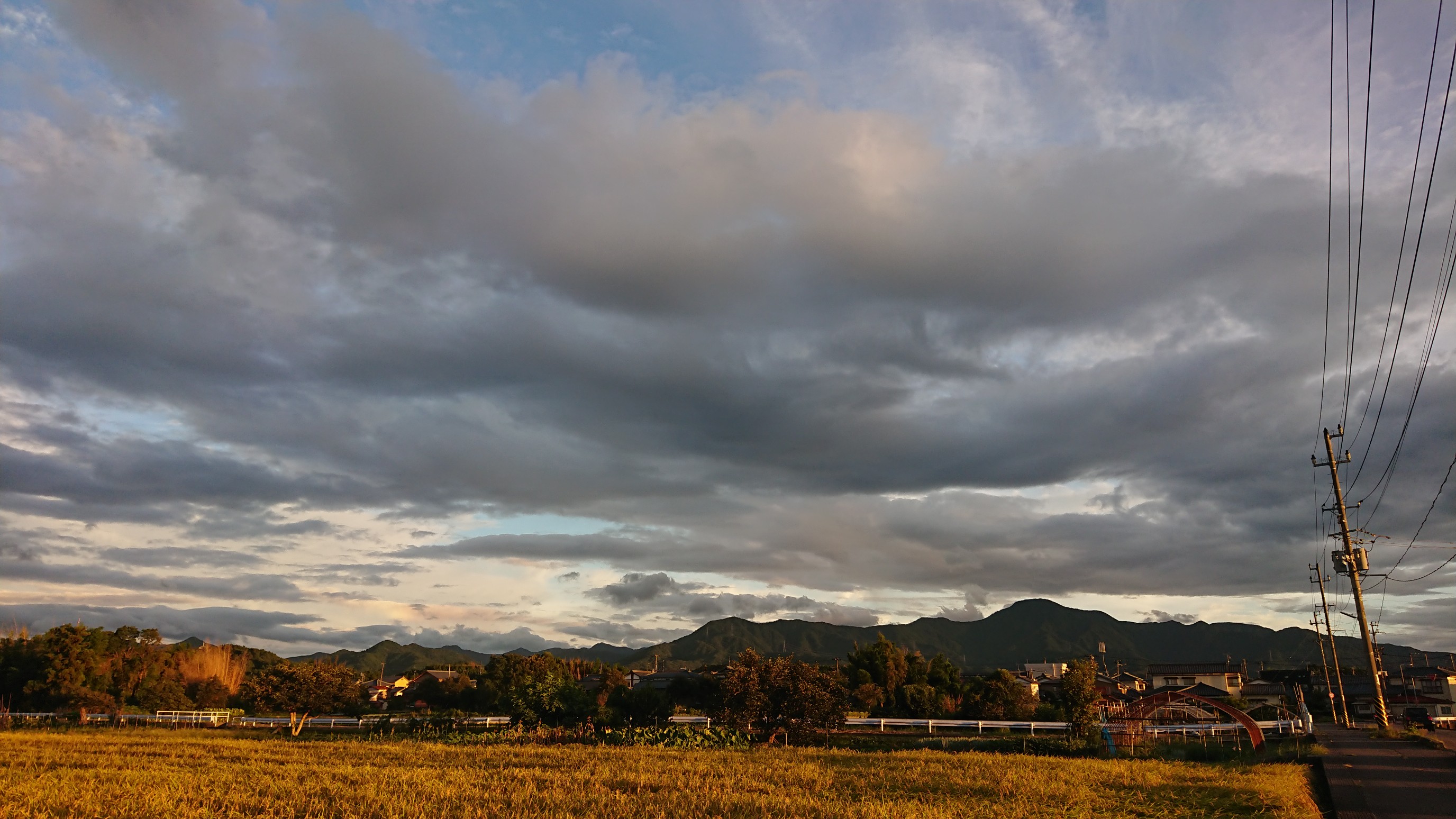 木六山・銀次郎山 白山がクッキリと