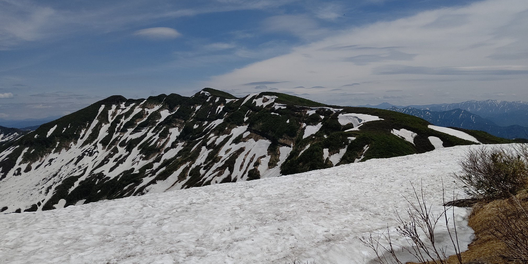 守門岳 青雲岳 守門岳 大岳 一路さんの番屋山 新潟県三条市 の活動データ Yamap ヤマップ