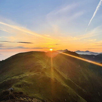 天狗塚からぴかーん🌄