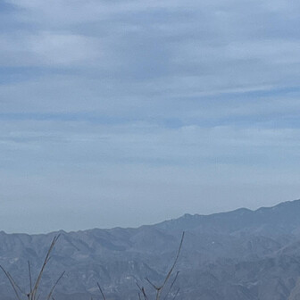 瑞牆山と昇仙峡の岩肌もくっきり！