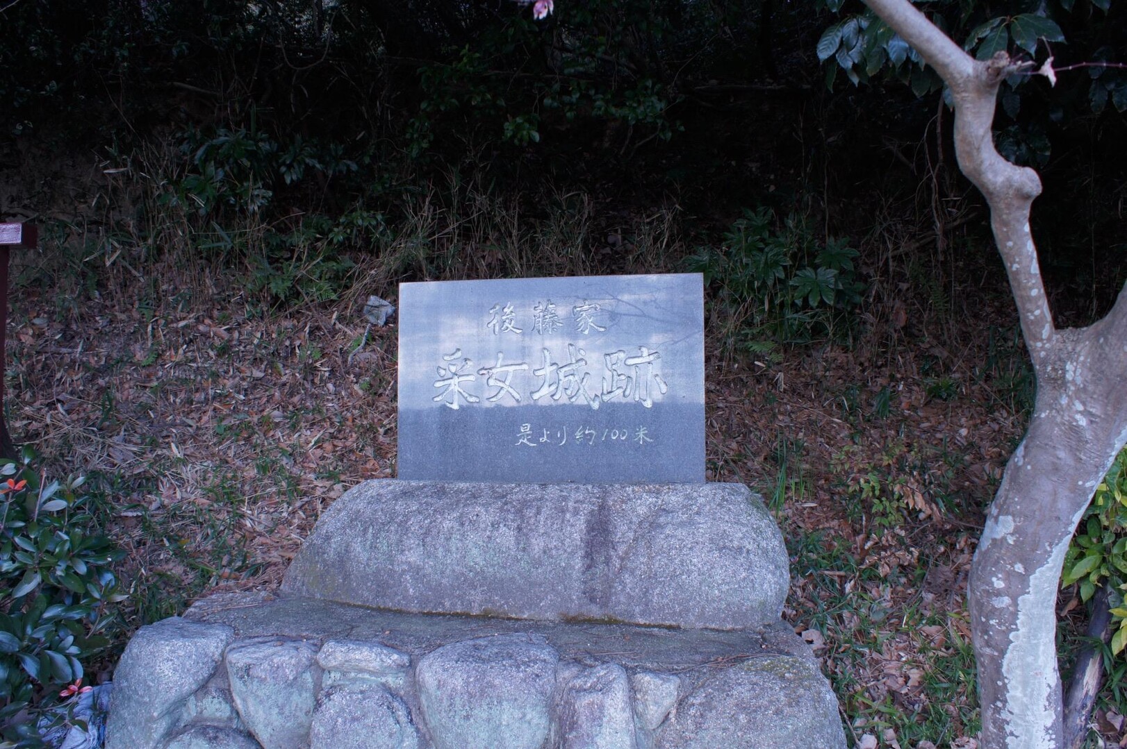 采女城(さいじょ)じゃないよ(う・ね・め)城 / おたしげさんの四日市市の活動データ YAMAP / ヤマップ