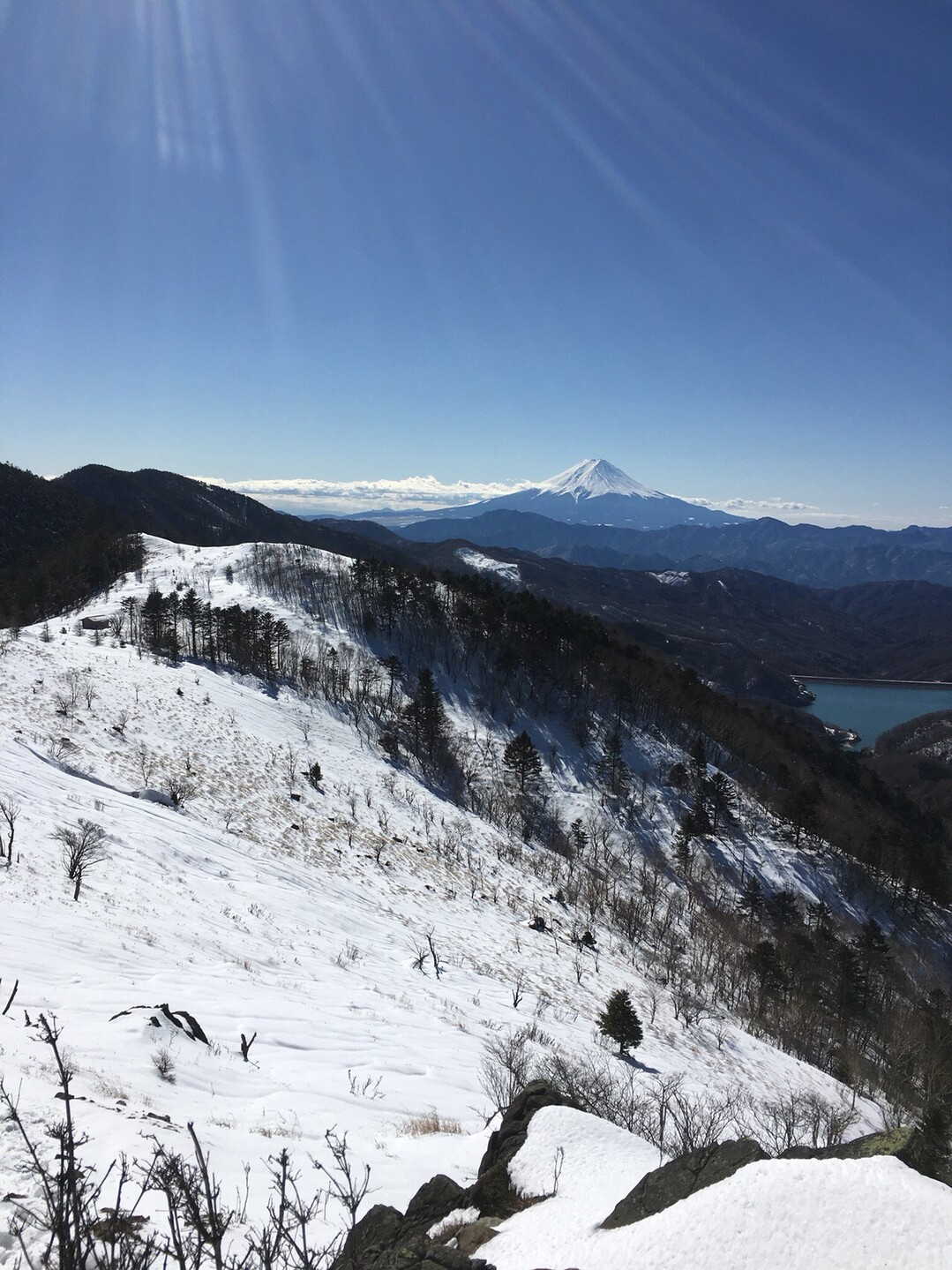 第47回登山道 雪山の大菩薩嶺 武蔵守峻時さんの大菩薩嶺 鶏冠山 大マテイ山の活動日記 Yamap ヤマップ