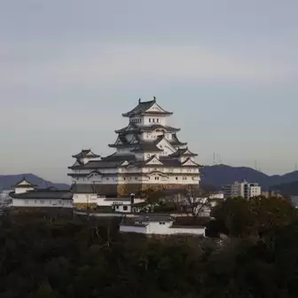 姫路城ビューポイント男山からの眺望