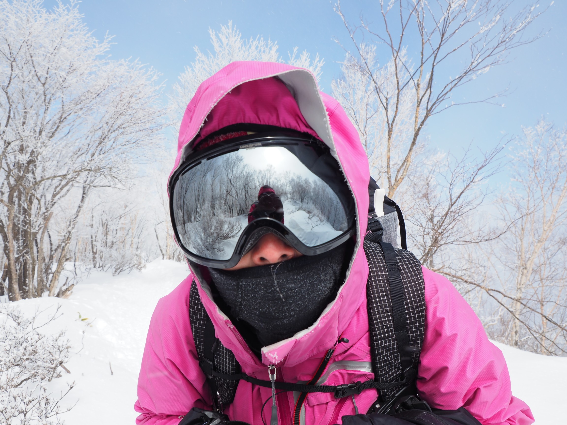 赤城でゴーグル 強風 により耐寒トレーニング山行に 車登山 Hayashibaさんの赤城山 黒檜山 荒山の活動データ Yamap ヤマップ