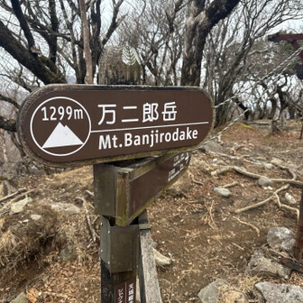 天城山・鉢ノ山・三筋山 ここまで登山道荒れてる印象
