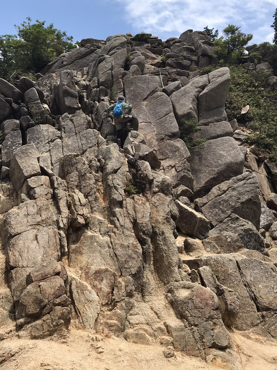 御在所岳 御在所山 中道ピストン 19 06 24 竹ちゃんさんの御在所岳 御在所山 雨乞岳の活動データ Yamap ヤマップ