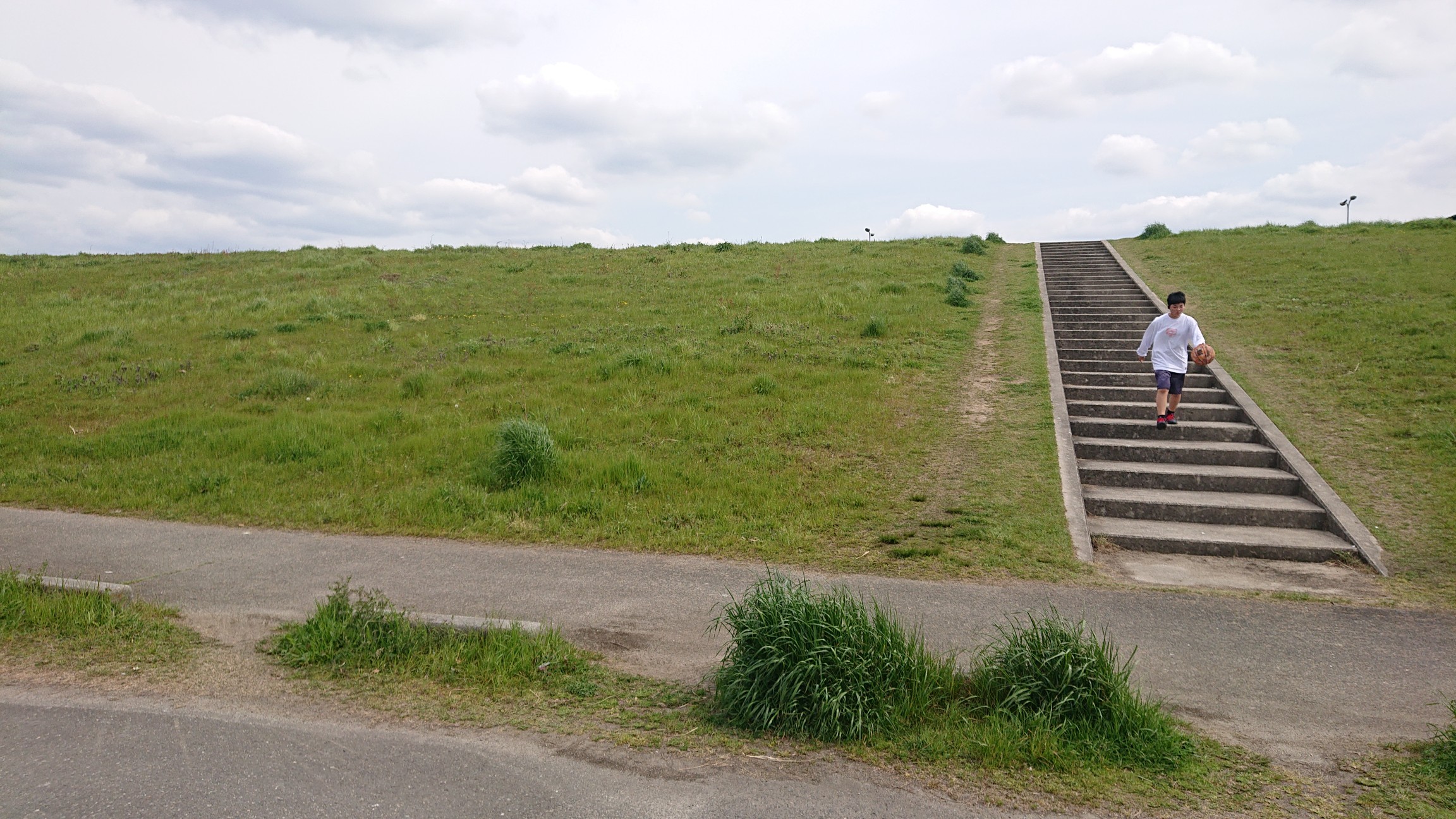 淀川堤防で生駒山を登る ひでとさんの京街道 守口宿 高麗橋 の活動データ Yamap ヤマップ