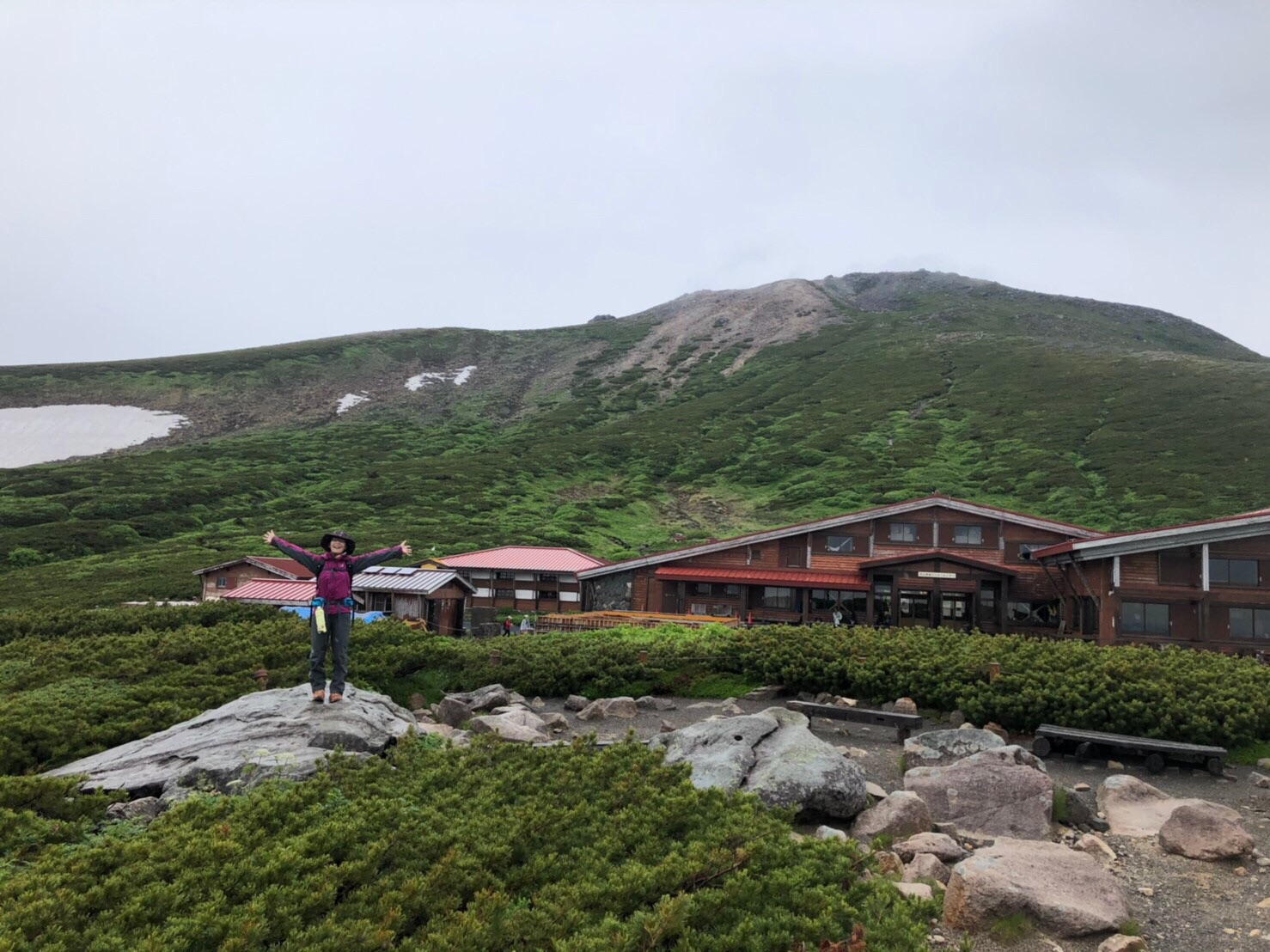 白山で山小屋泊とご来光 19 07 21 フジコさんの白山 別山 銚子ヶ峰の活動データ Yamap ヤマップ
