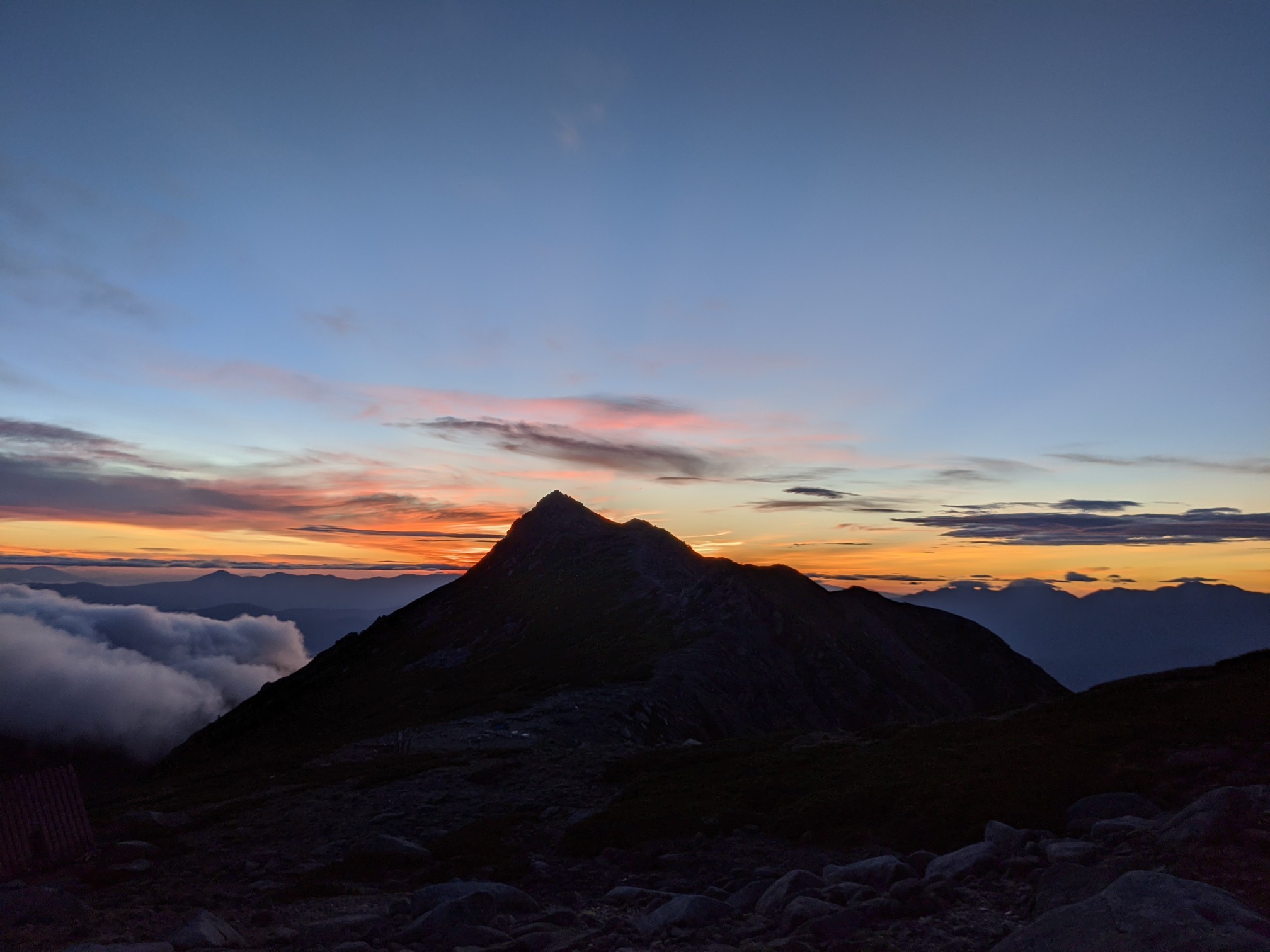 木曽駒ヶ岳 空木岳 テント泊 かぴさんの木曽駒ヶ岳 空木岳 越百山の活動データ Yamap ヤマップ