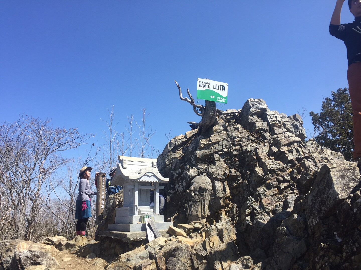 両神山 白井差コース 日帰り 19 04 06 空さんの両神山 諏訪山 二子山の活動データ Yamap ヤマップ