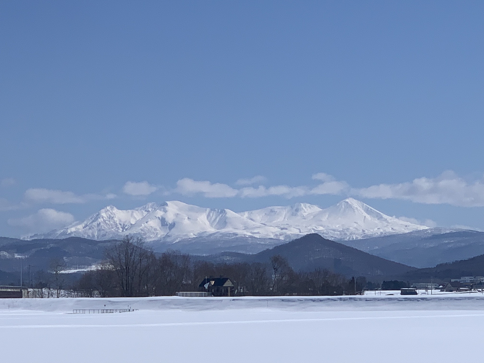 大雪連峰 大雪山連峰Ⅱ 2014/1/7 : 北海道photo一撮り旅