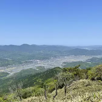 鍋塚山頂からの景色