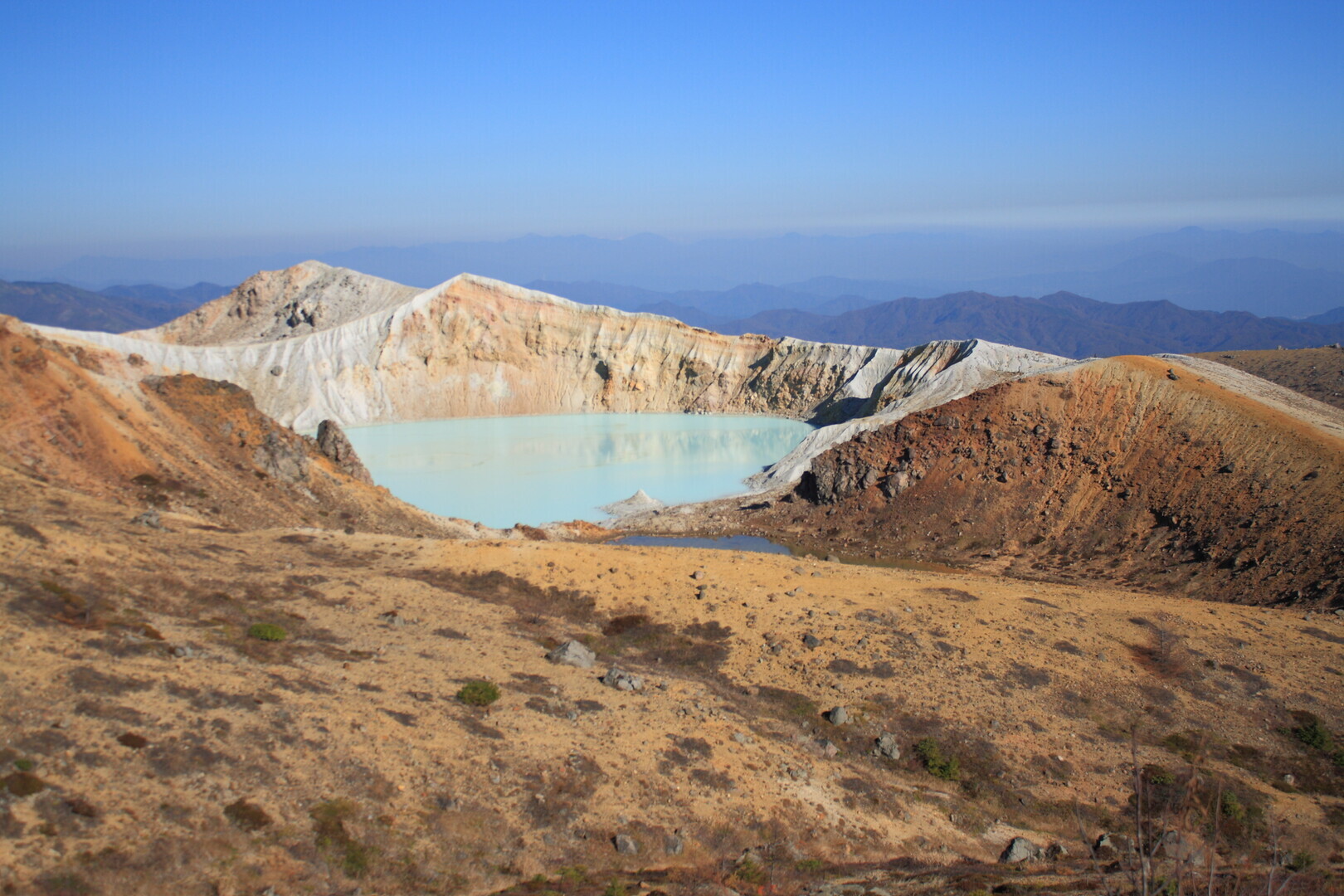 草津白根山 湯釜の登山ルート コースタイム付き無料登山地図 Yamap ヤマップ