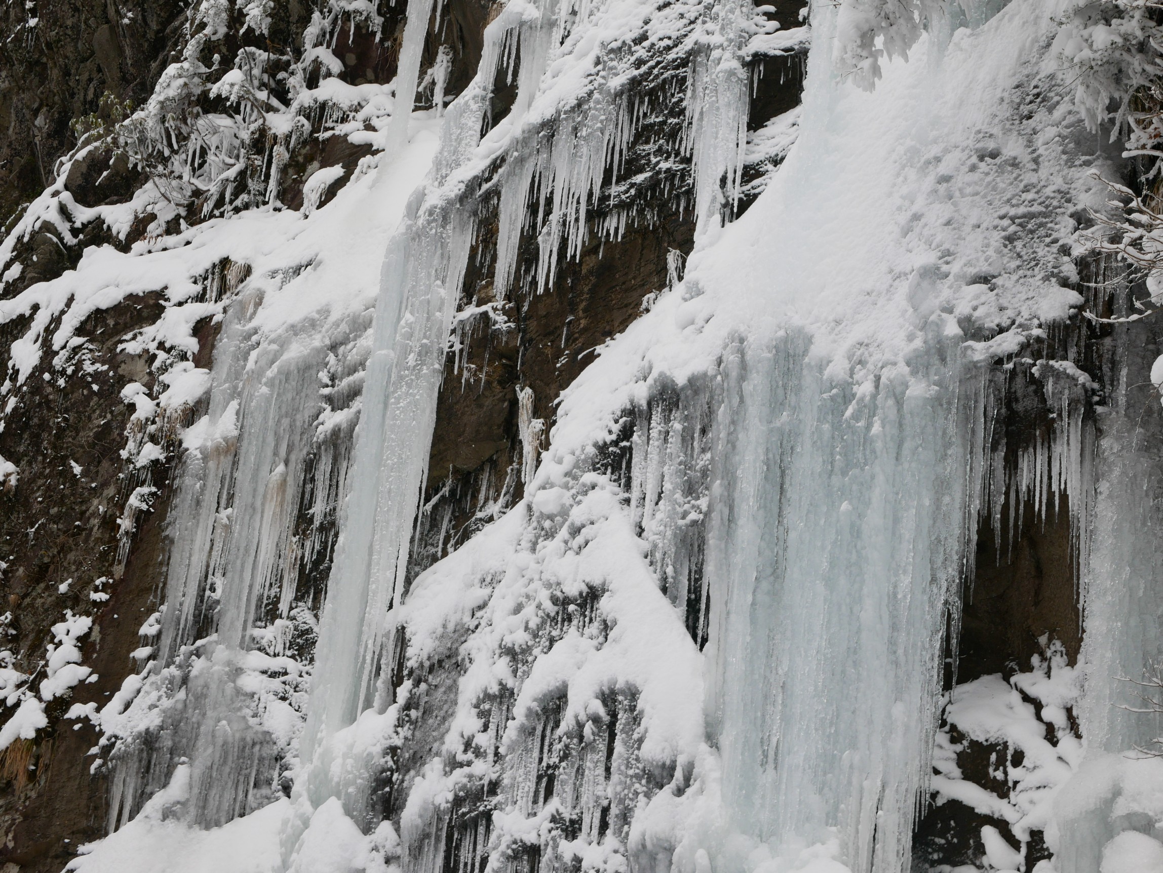 凍った滝見たさに英彦山 南岳 英彦山 中岳 ともんさんの英彦山の活動データ Yamap ヤマップ