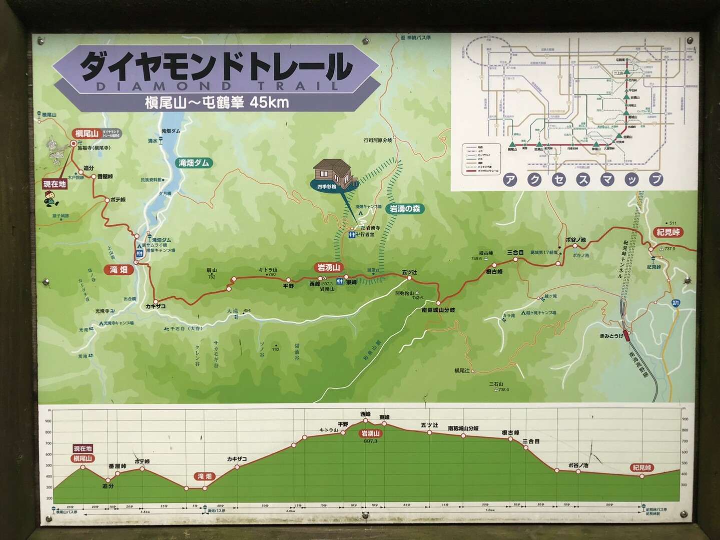 ダイトレトレ 施福寺から滝畑まで Yoshiさんの槇尾山 槙尾山 和泉葛城山 神於山の活動日記 Yamap ヤマップ