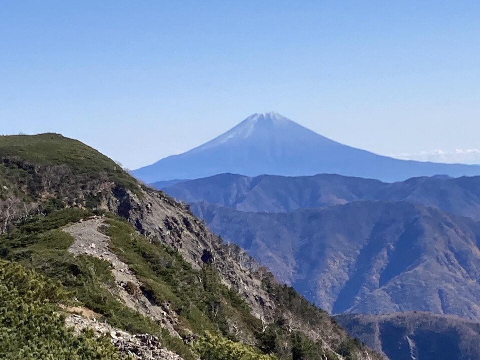 芝沢ゲート 光岳 往復コースの地図 登山ルート 登山口情報 Yamap ヤマップ