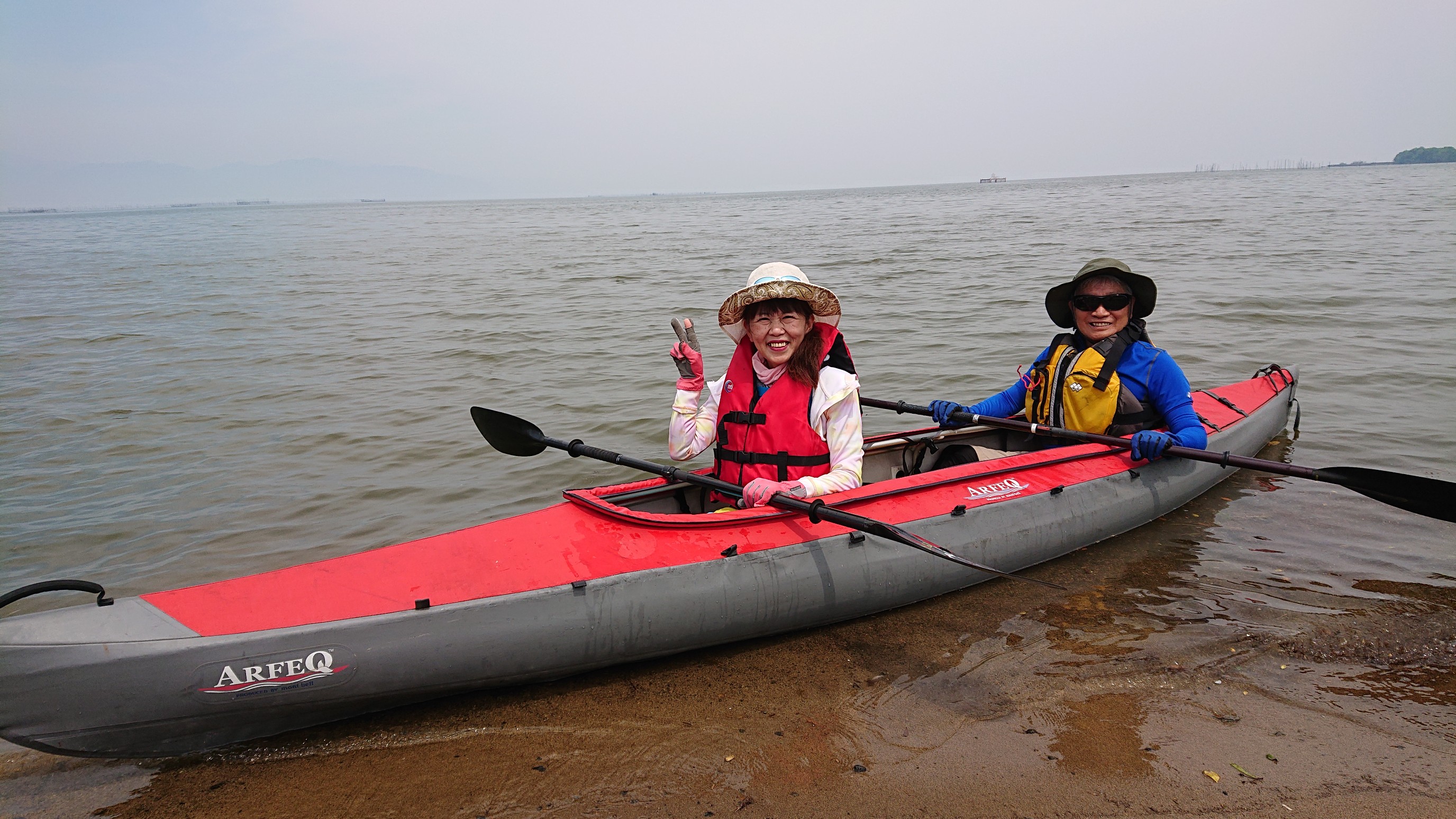 カヌーランド カヤック 練習 19 19 05 27 Miko さんのびわ湖 東近江 Sea To Summit 19の活動データ Yamap ヤマップ