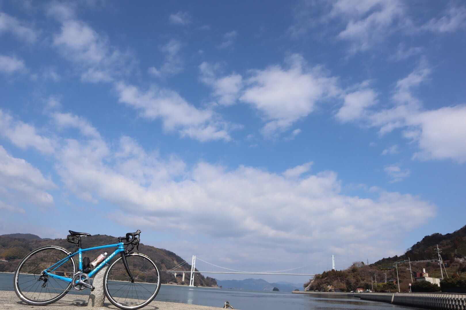 とびしま海道の河津桜サイクリング 瀬戸内しまなみ海道 南エリアの写真24枚目 穏やかな天気 Yamap ヤマップ