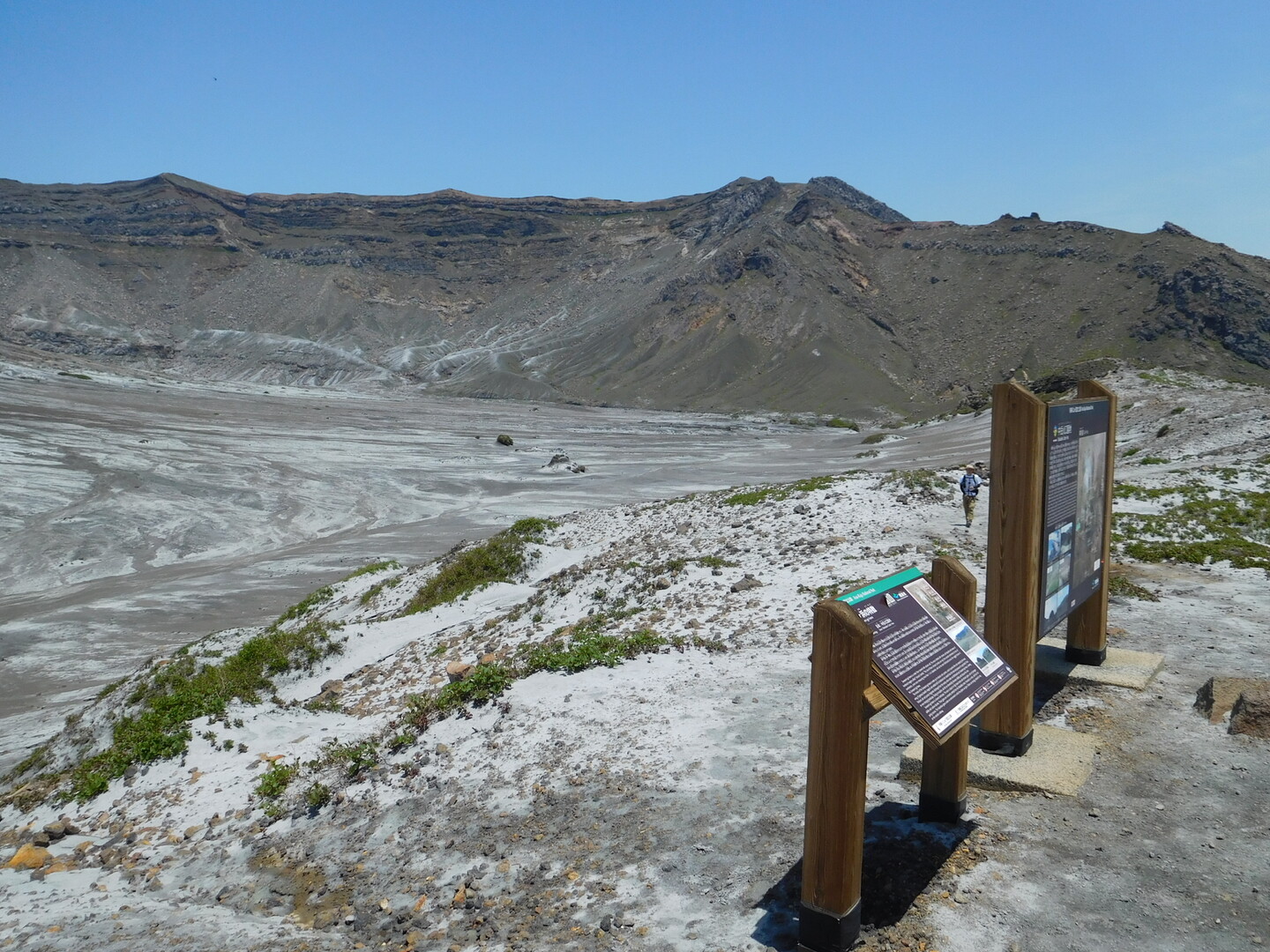 阿蘇山上駐車場から中岳 高岳往復 阿蘇山 高岳 根子岳の写真146枚目 砂千里ヶ浜 Yamap ヤマップ