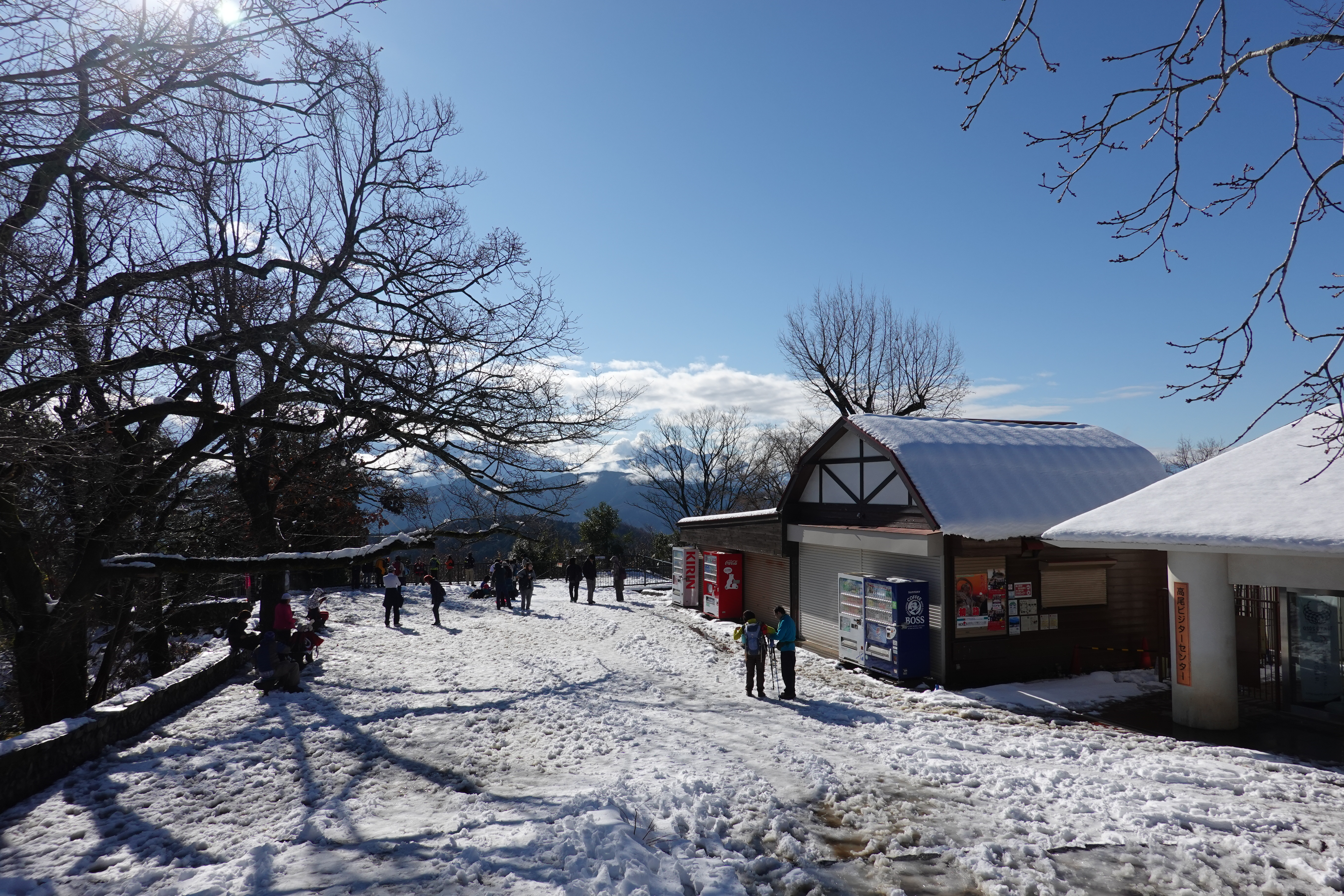 雪の高尾山 稲荷山コース 6号路 きままにゆるりと過ごし中さんの高尾山 陣馬山 景信山の活動データ Yamap ヤマップ